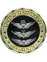 Eagle Crest Challenge Coin - Army Aviation