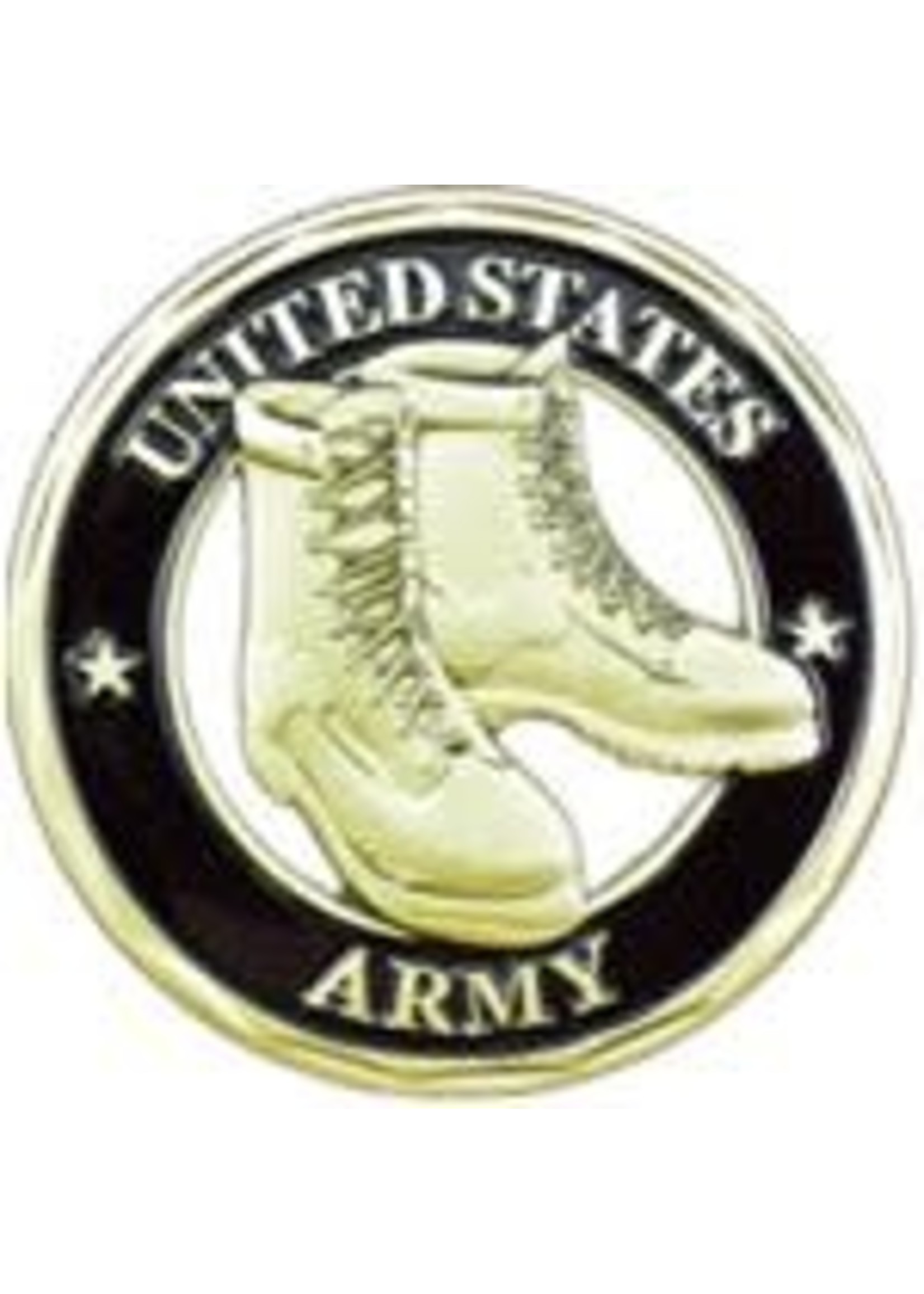 Eagle Crest Challenge Coin Army Boots on the Ground