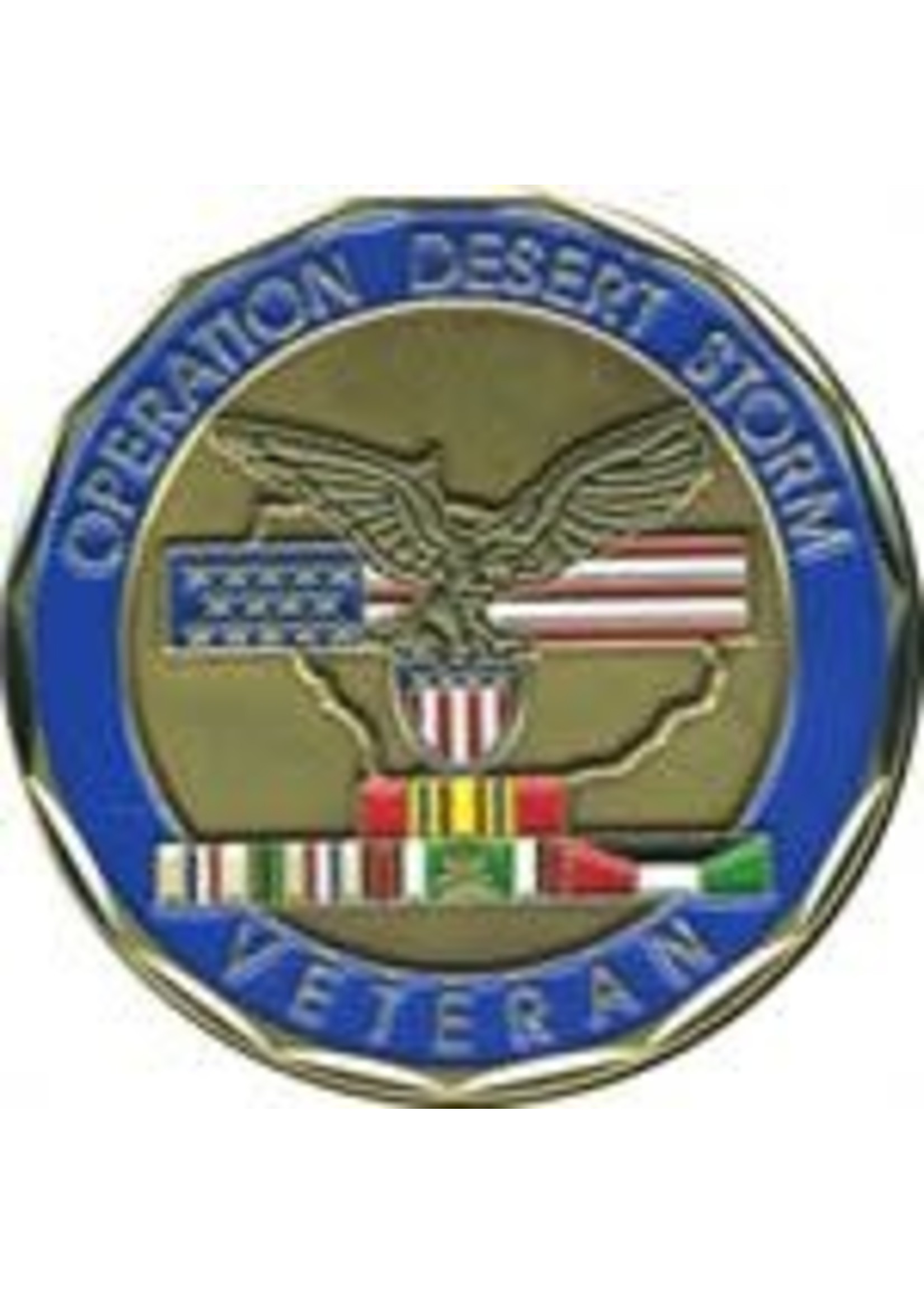 Eagle Crest Challenge Coin - Operation Desert Storm