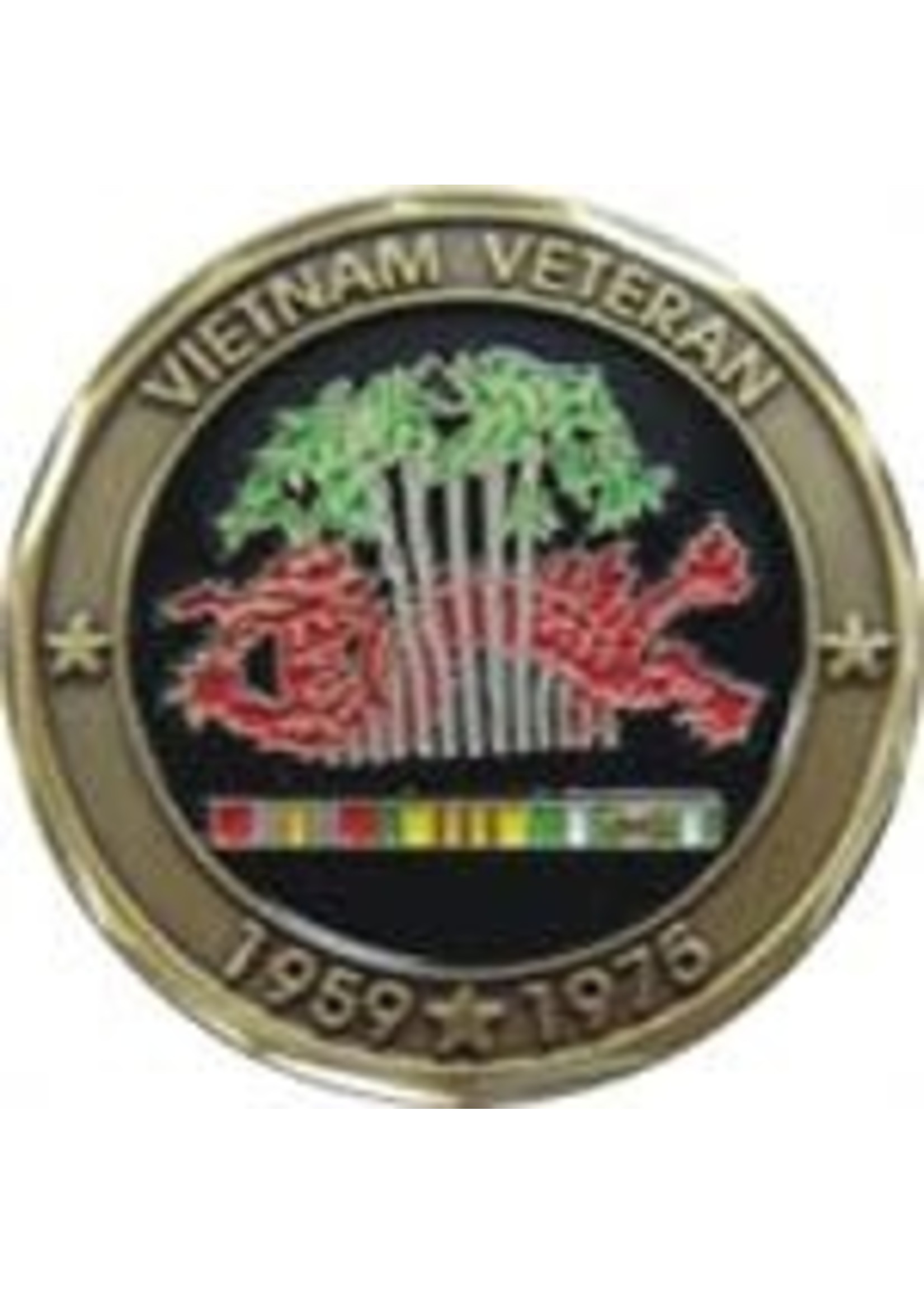 Eagle Crest Challenge Coin Vietnam Veteran