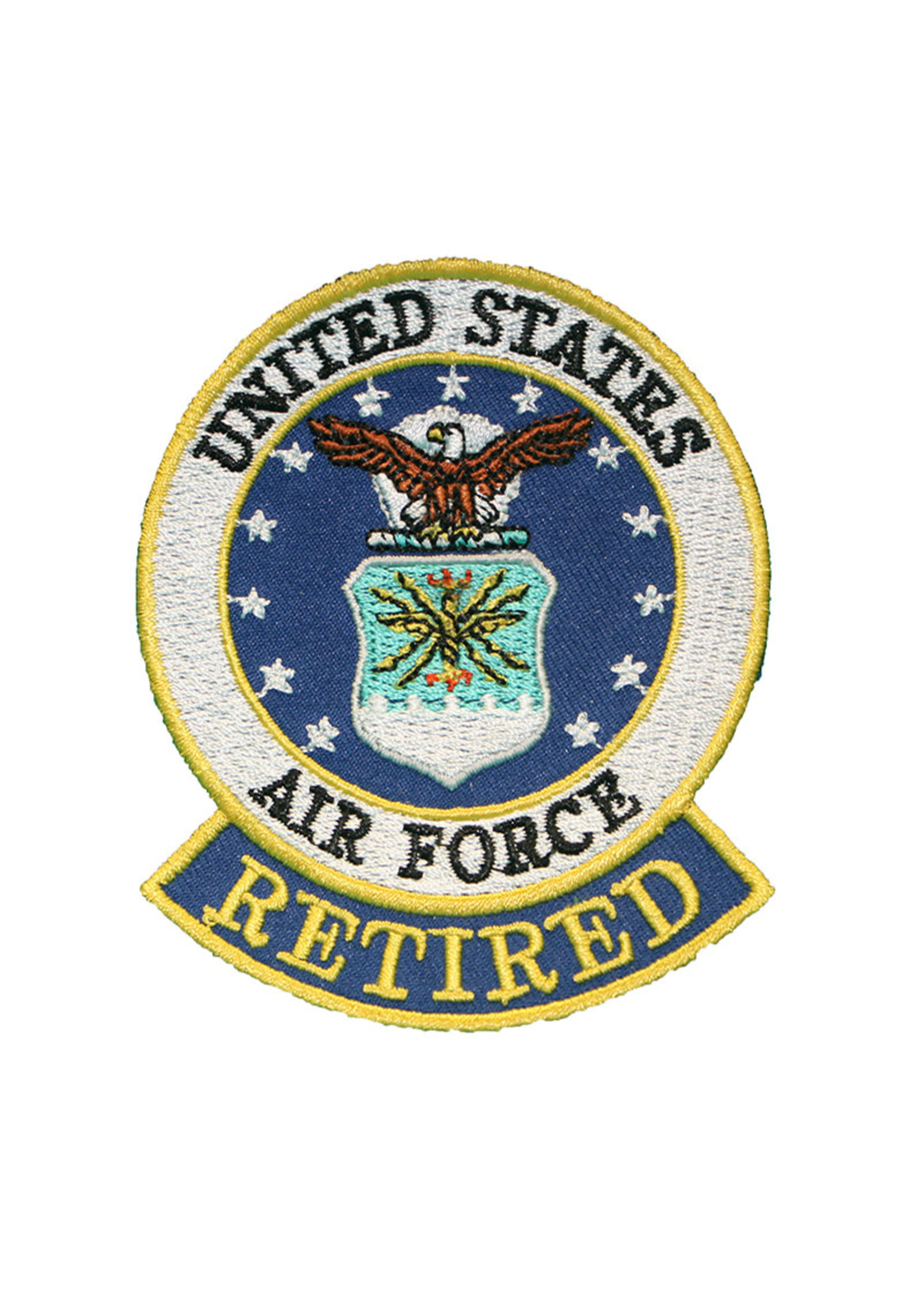 Eagle Emblems Patch Air Force Emblem Retired