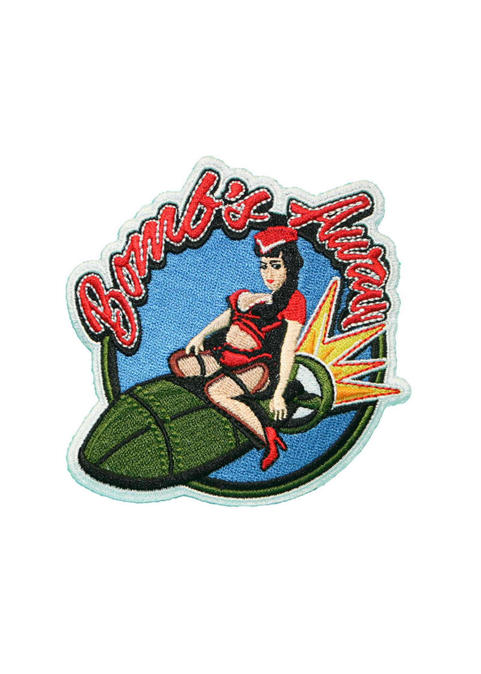 Plane Lucky Patch - Nose Art Bombs Away