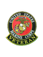 Eagle Emblems Patch Marine Corps Veteran