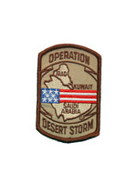 Eagle Emblems Patch Operation Desert Storm Flag & Map