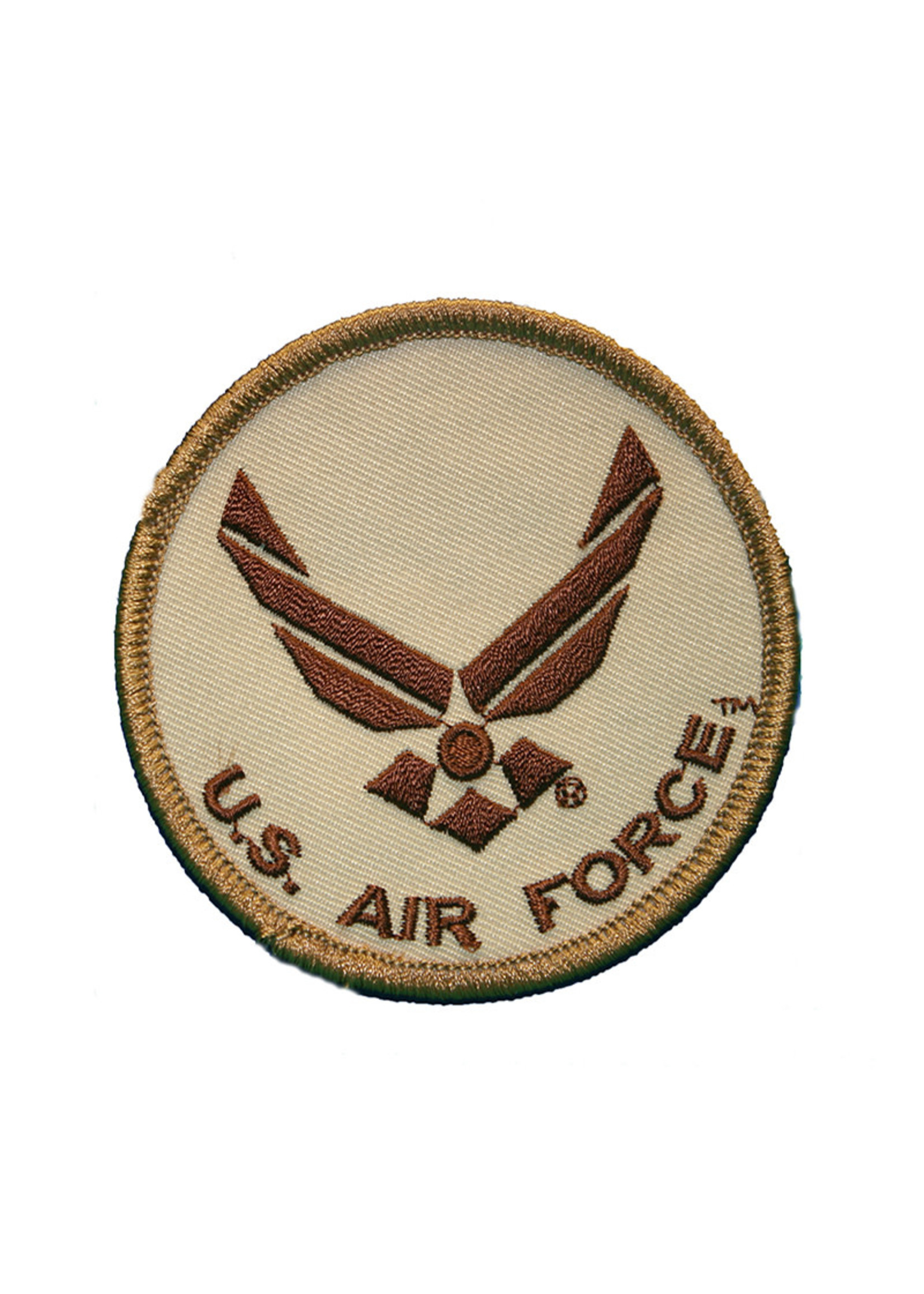 Eagle Emblems Patch Air Force Logo Desert