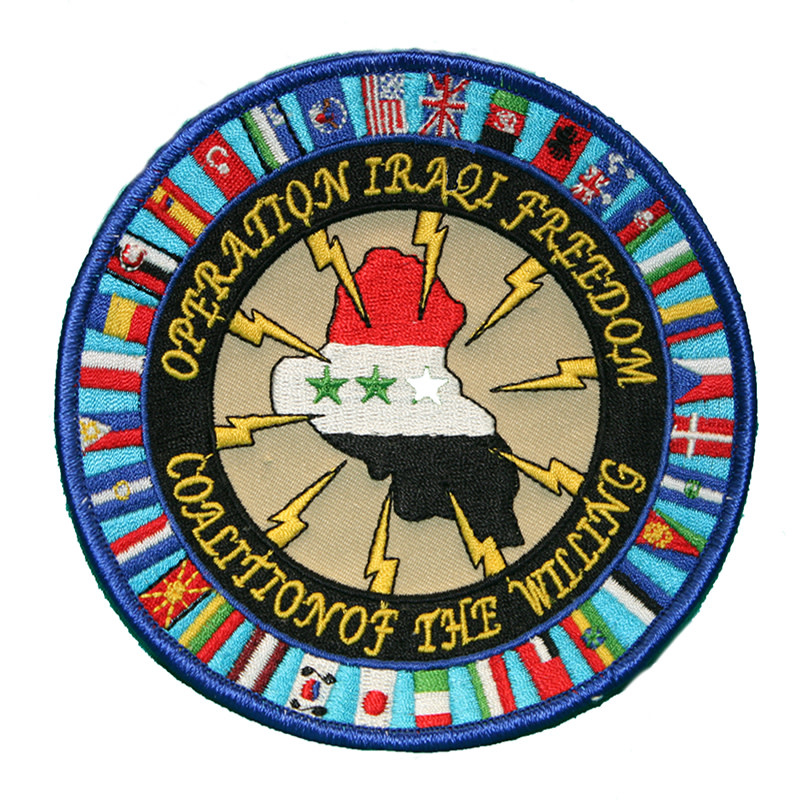 Patch - Operation Iraqi Freedom 5-inch - Air Force Armament Museum Gift