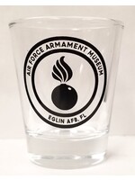 RDJ Specialties Shot Glass Clear AFAM Logo