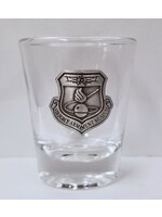 Sparta Shot Glass AFAM Pewter Logo 2 oz.