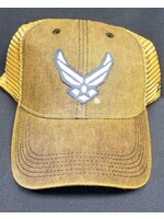 7.62 Designs Cap Air Force Logo Navy Trucker Mesh