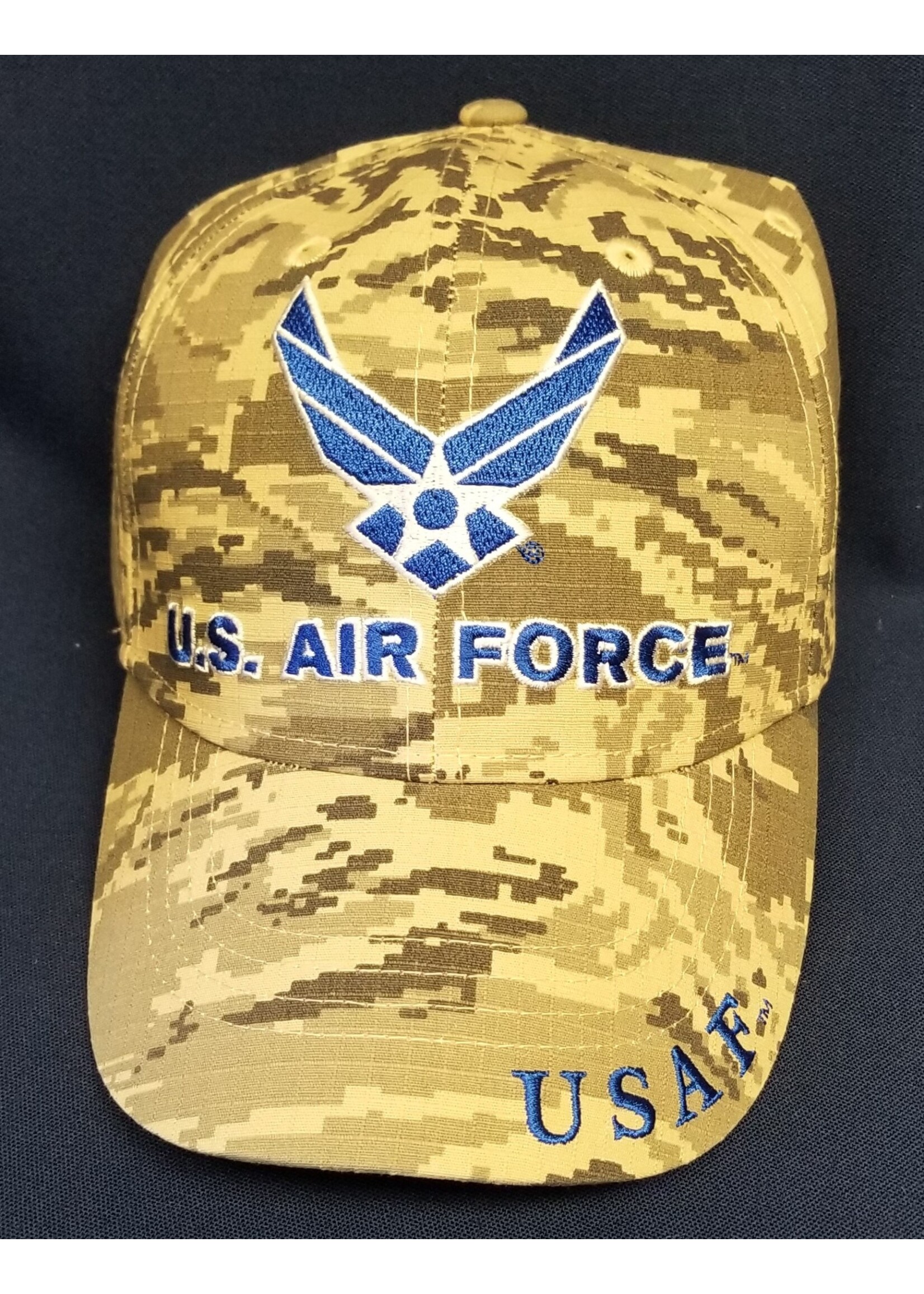 Eagle Emblems Cap Air Force Logo Camo