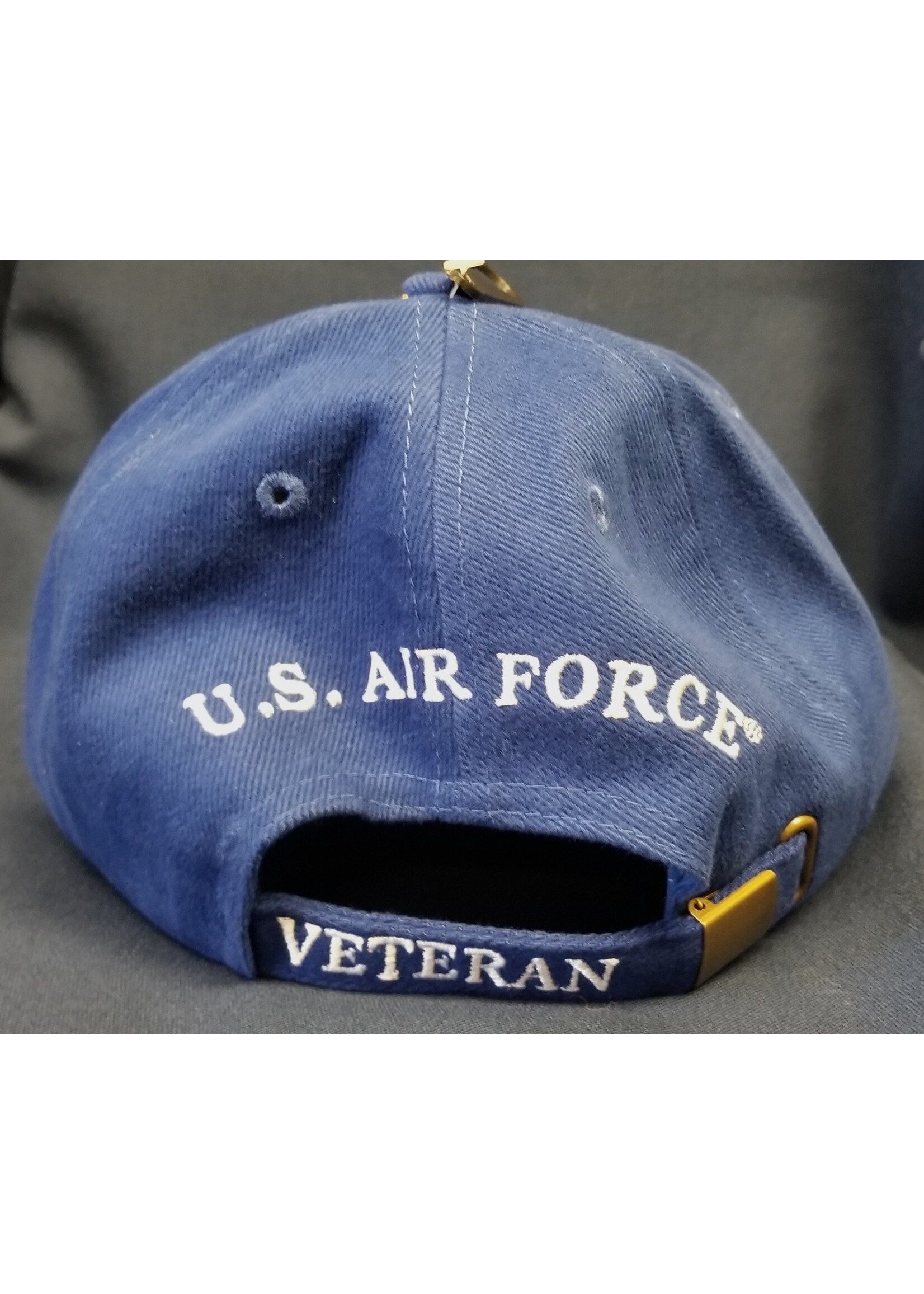 Eagle Emblems Cap USAF Veteran Proud Royal Blue