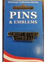 Eagle Emblems Pin Desert Storm Veteran