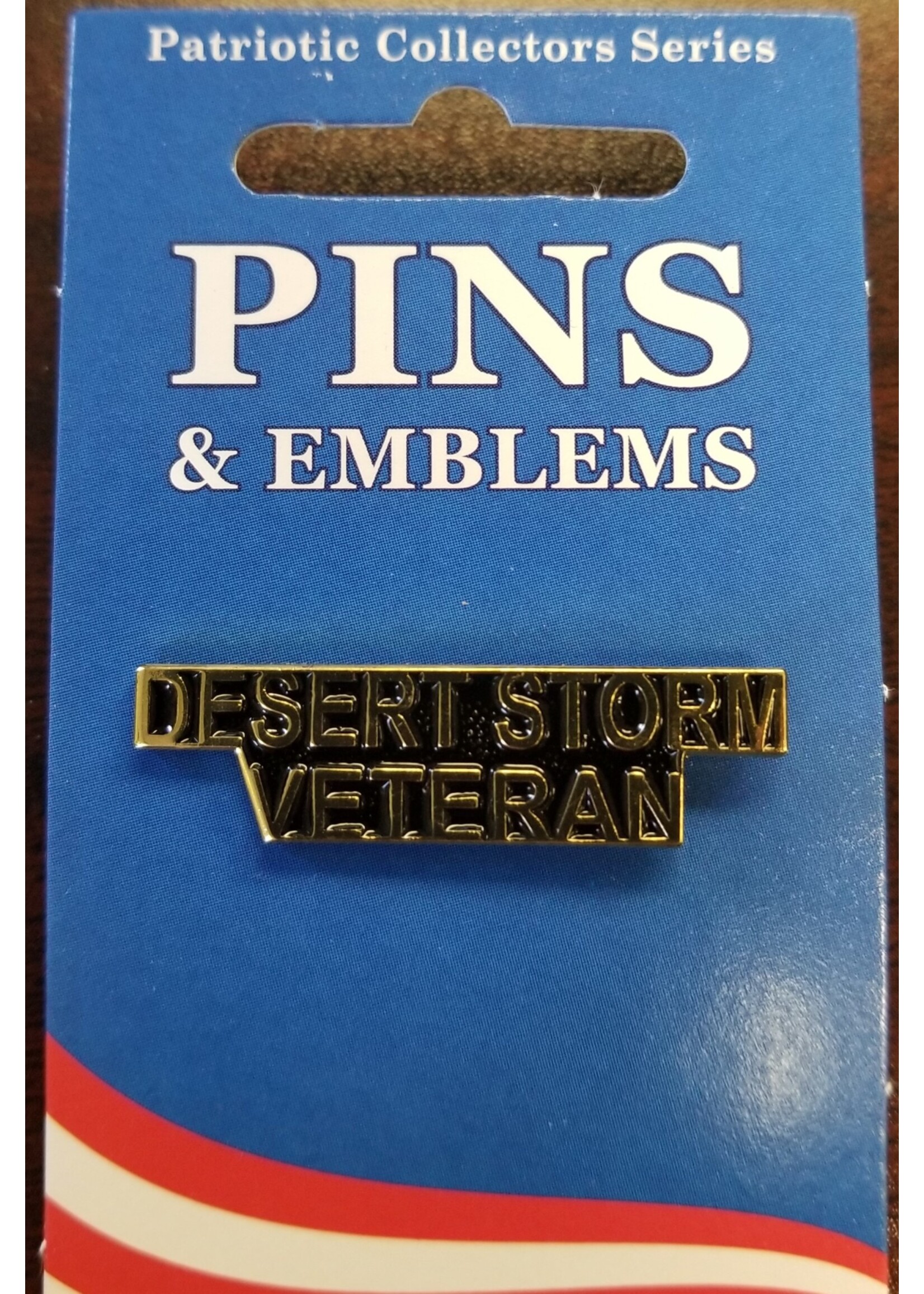 Eagle Emblems Pin Desert Storm Veteran