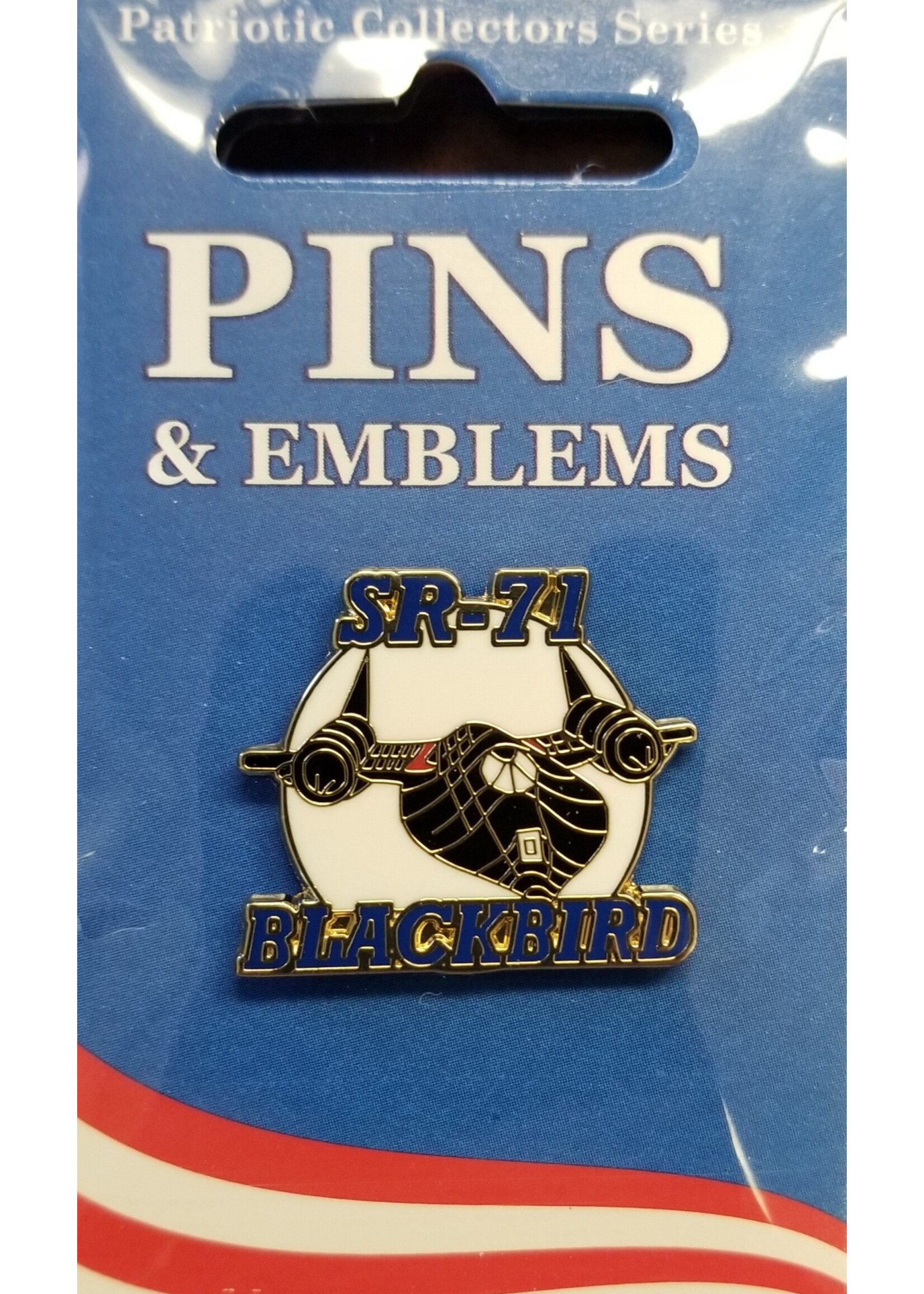 Eagle Emblems Pin SR-71 Blackbird (Front)