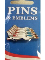 Eagle Emblems Pin F-016 Fighting Falcons Group of Six