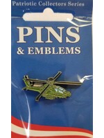 Eagle Emblems Pin AH-64 Apache Helicopter