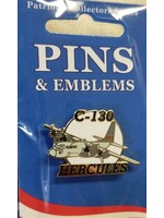Eagle Emblems Pin C-130 Hercules Color