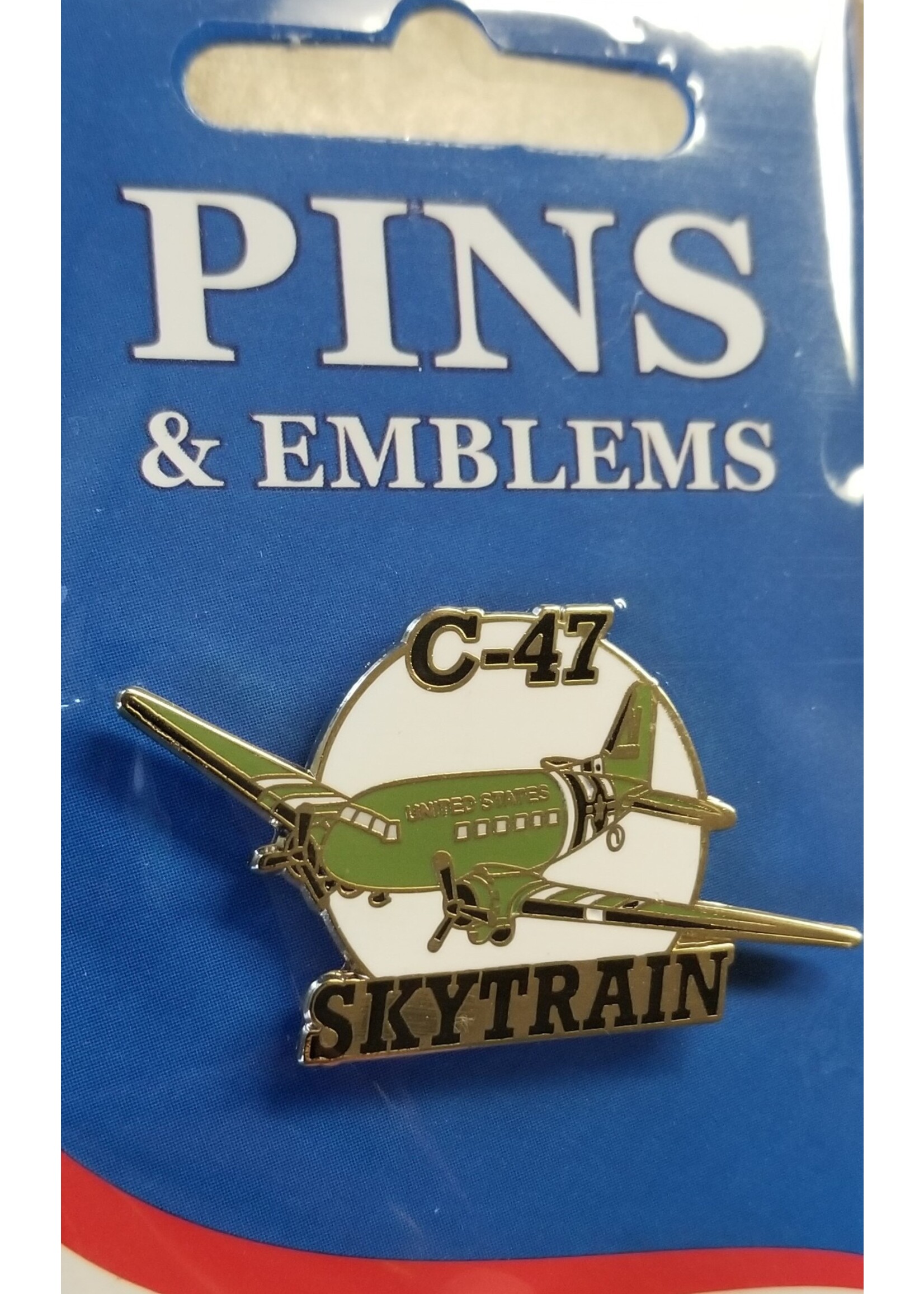 Eagle Emblems Pin C-47 Skytrain