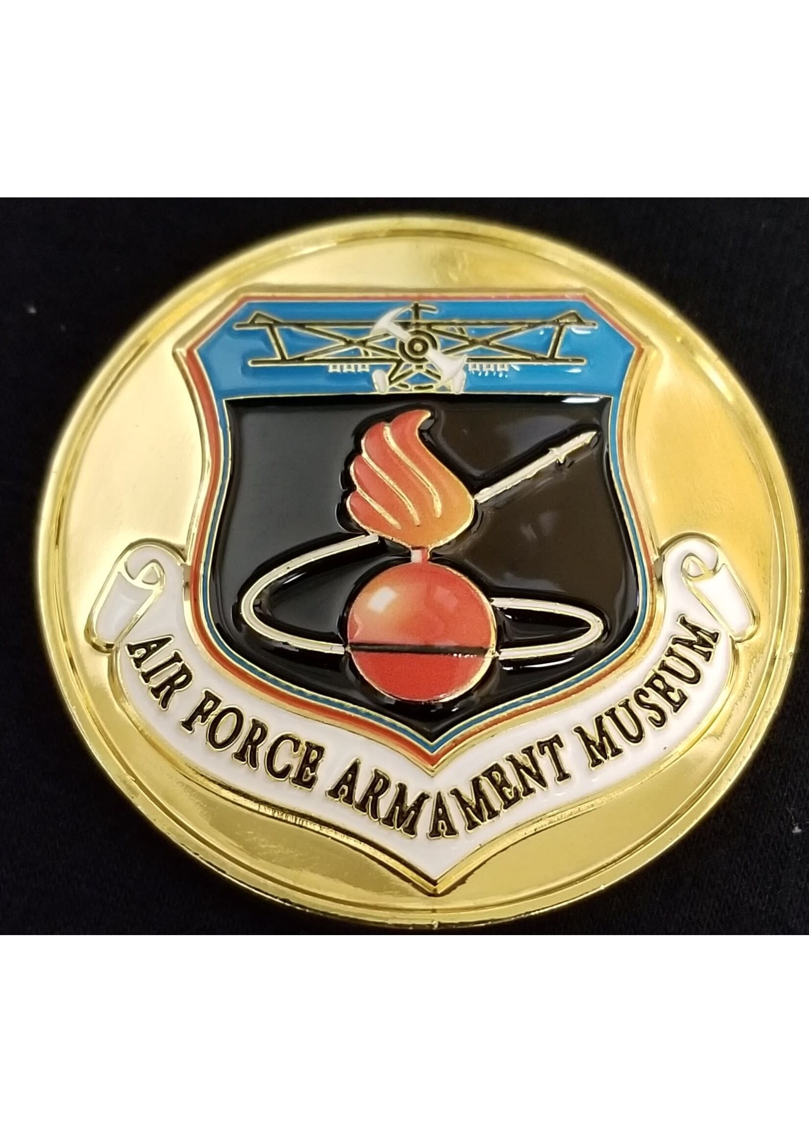 Challenge Coin AFAM Logo and B-25B