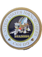 Eagle Crest Challenge Coin Seabees