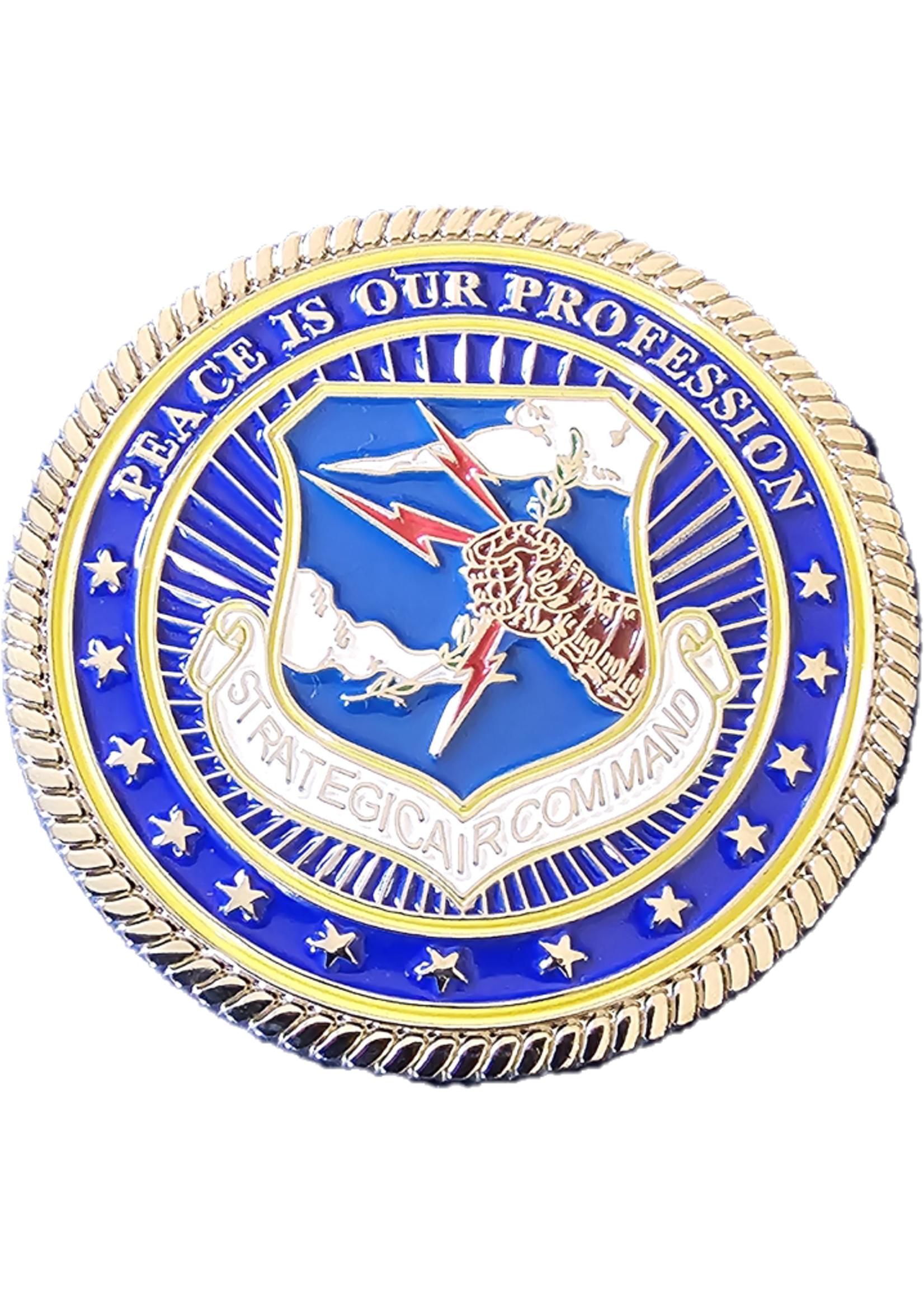 Eagle Crest Challenge Coin Strategic Air Command