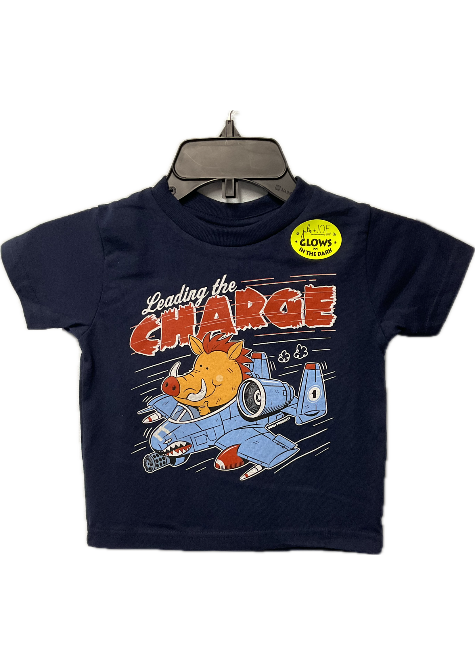 Born Aviation Toddler Shirt Leading the Charge 3T
