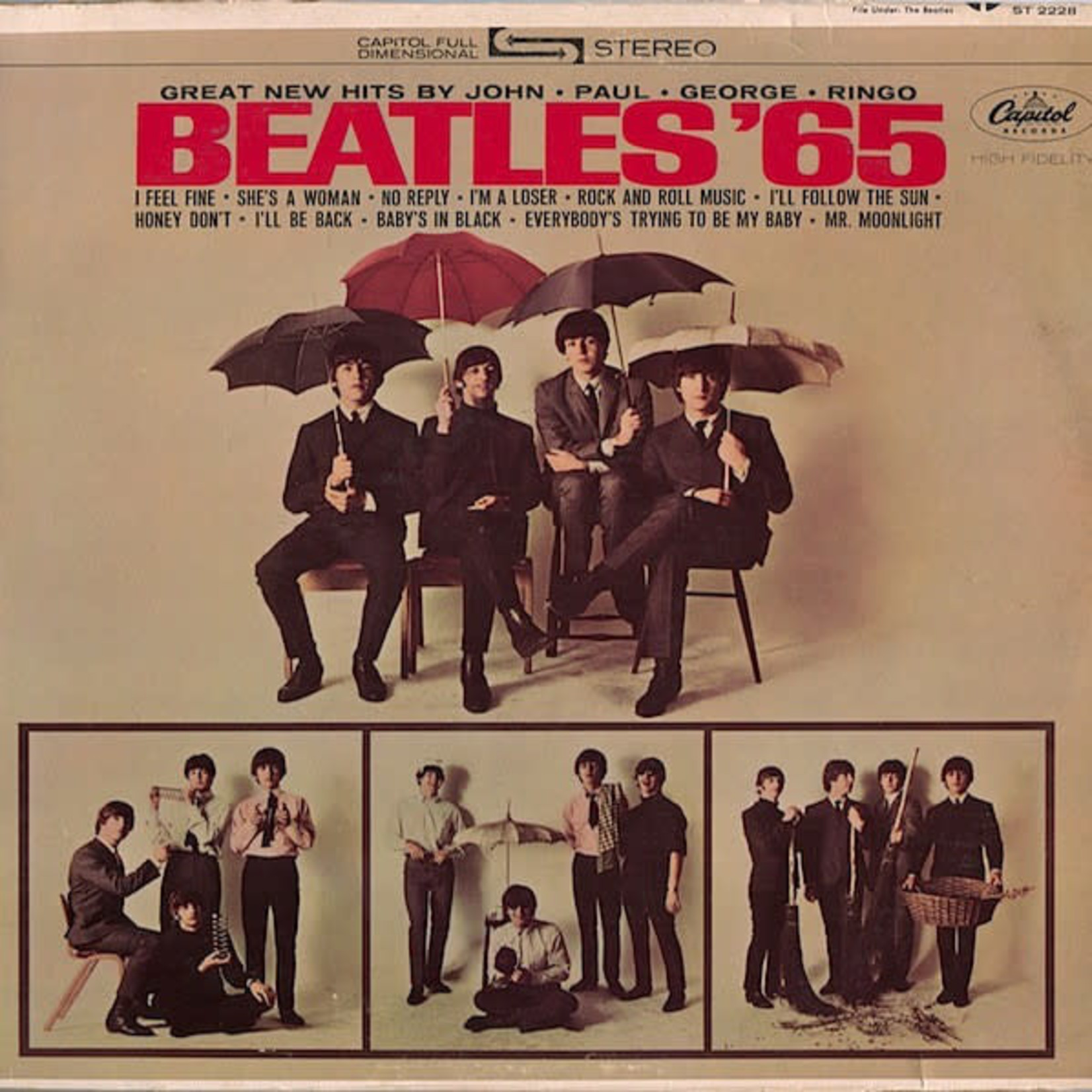 The Beatles The Beatles - Beatles '65 (VG+, 1980, LP, Reissue, Capitol Records – ST 2228)