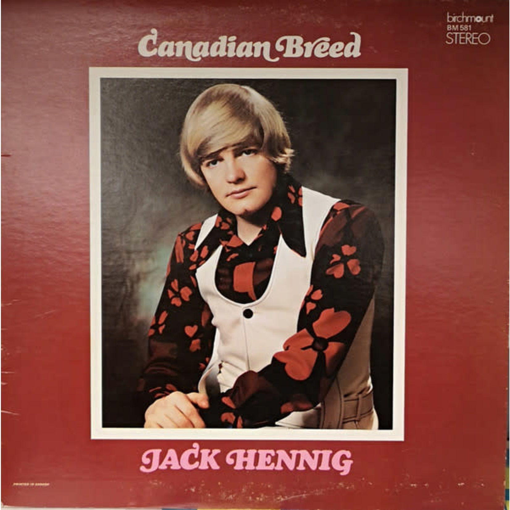 Jack Hennig Jack Hennig – Canadian Breed (VG)