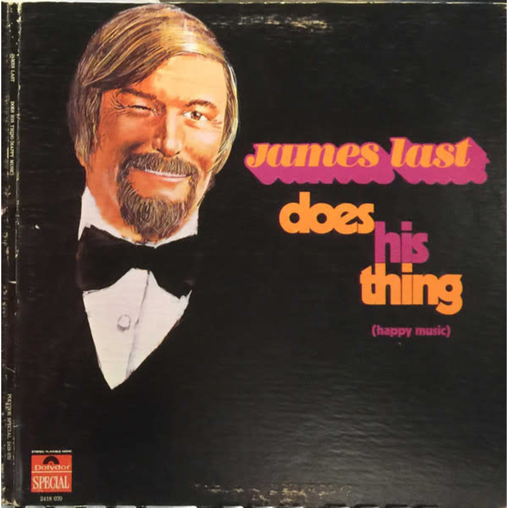 The James Last Band James Last – Does His Thing (Happy Music) (VG, 1970, LP, Polydor – 2418 070)
