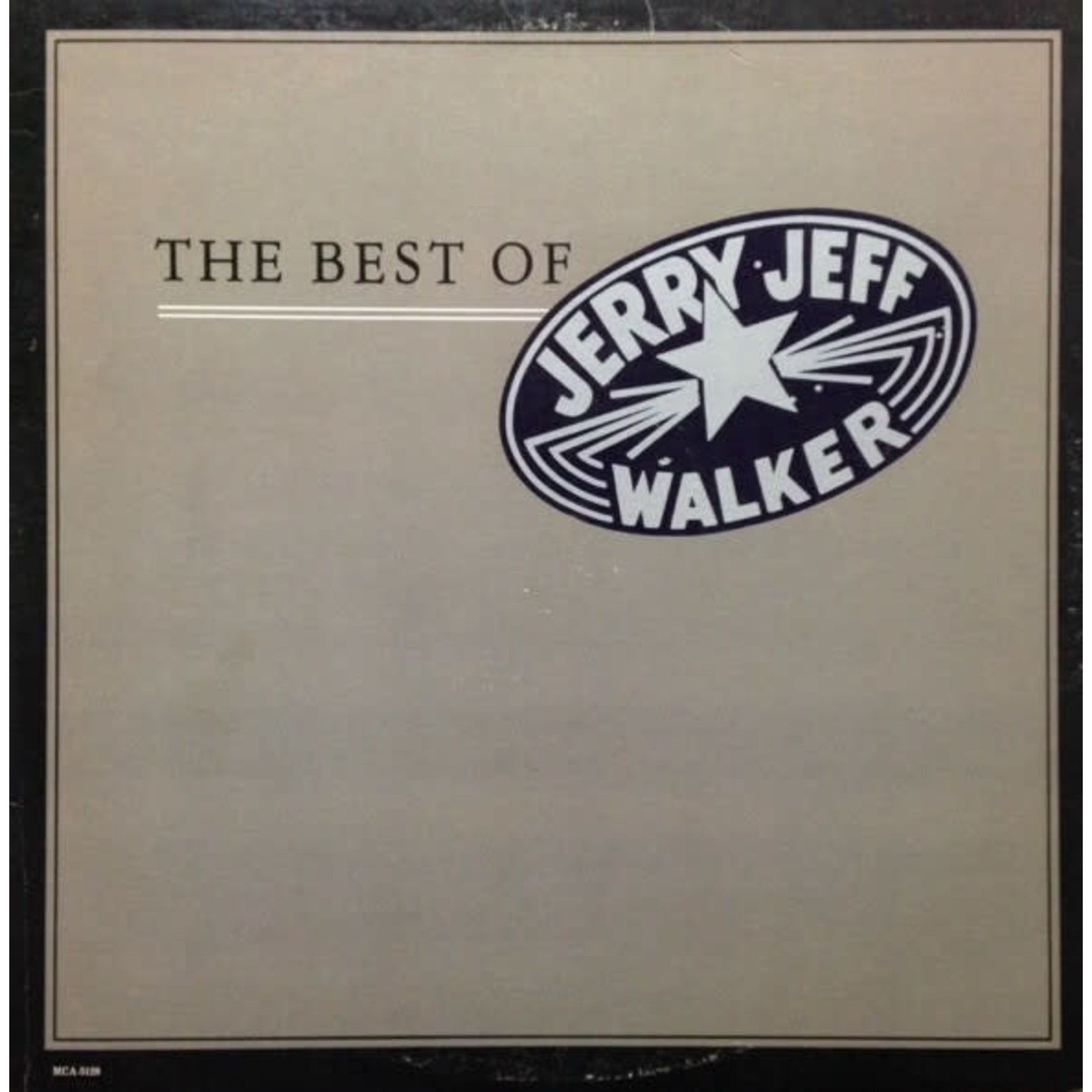 Jerry Jeff Walker Jerry Jeff Walker – The Best Of Jerry Jeff Walker (VG, 1980, LP, MCA Records – MCA-5128)