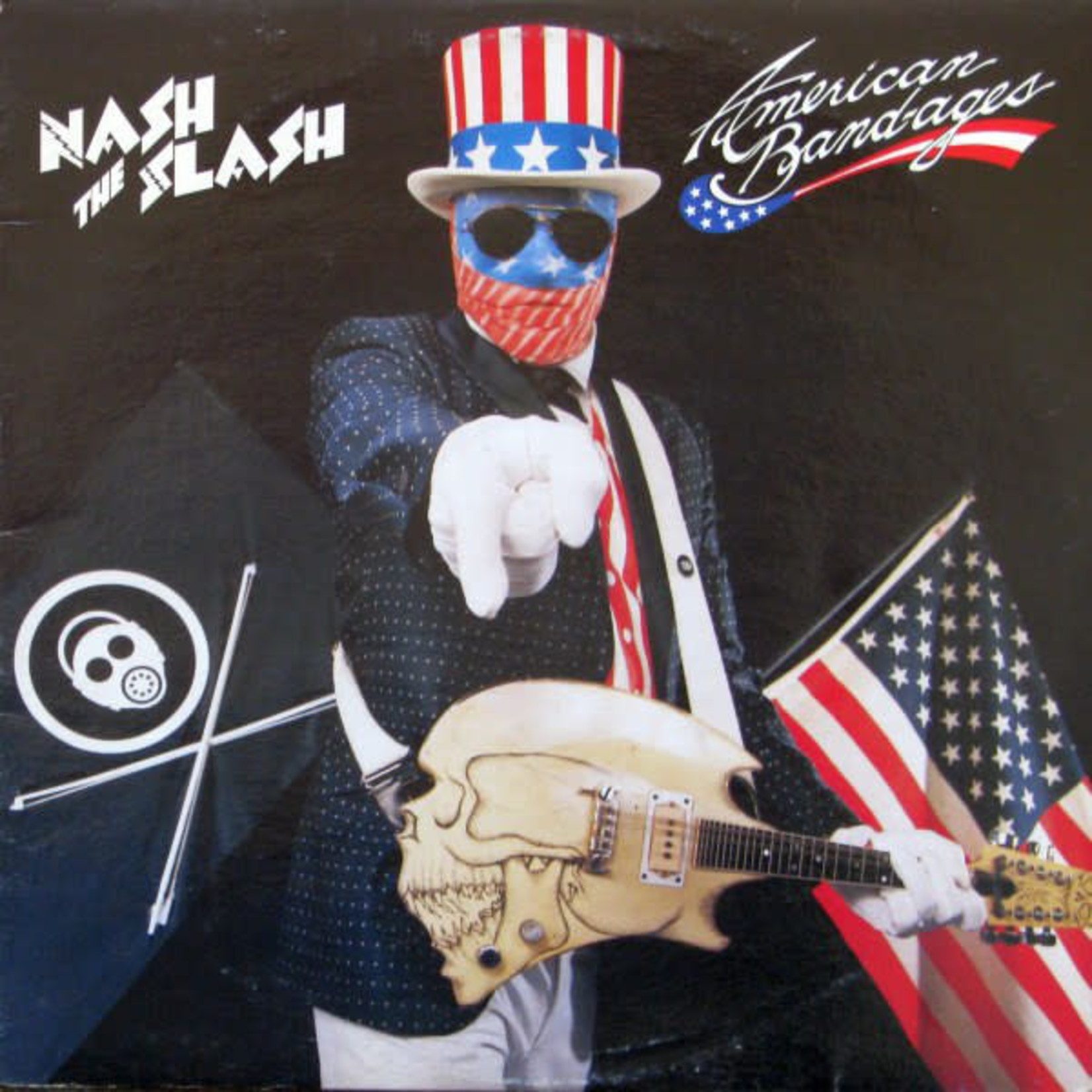 Nash the Slash Nash The Slash – American Band-ages (VG+, 1984, LP, Quality – SV 2132, Canada)