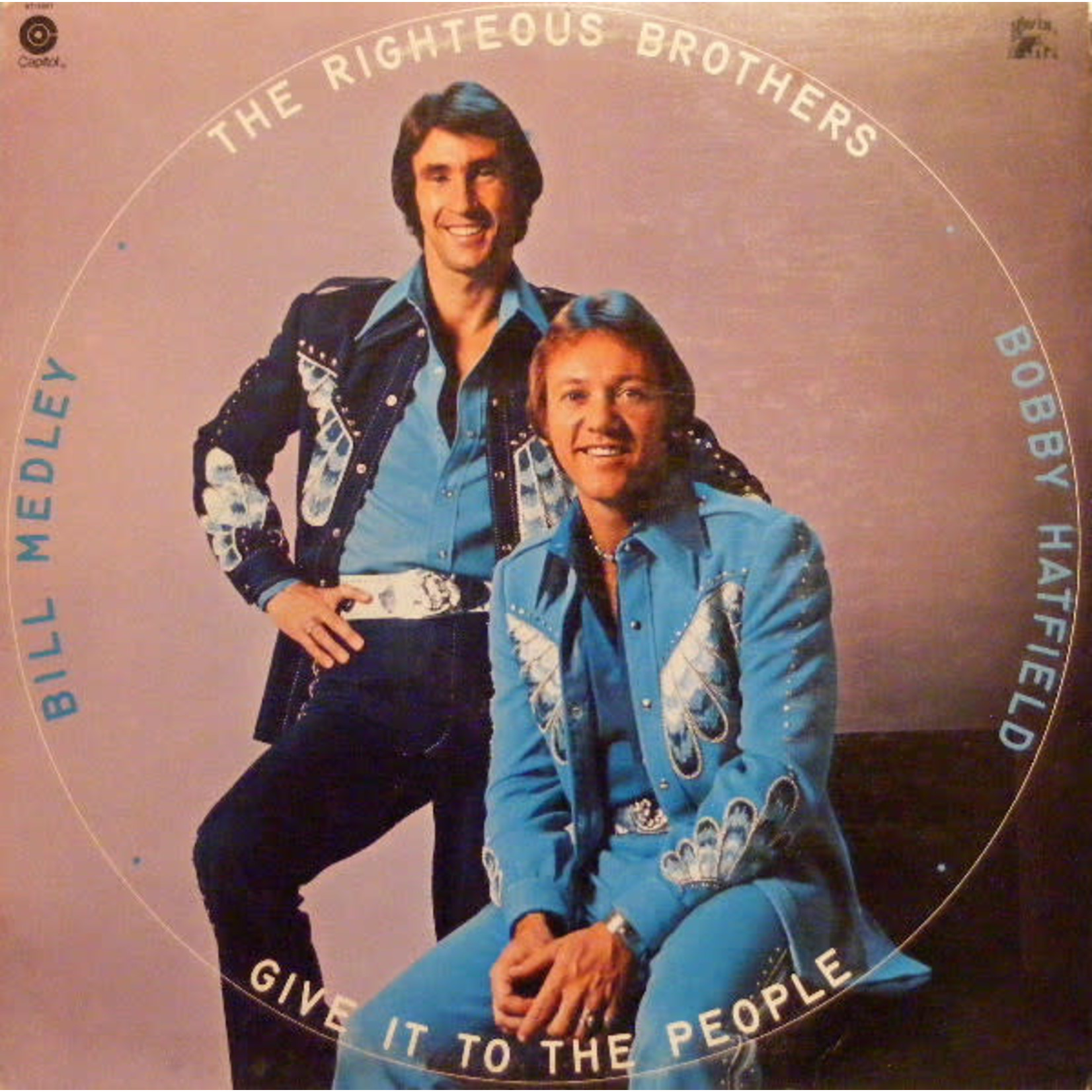 The Righteous Brothers The Righteous Brothers – Give It To The People (VG, 1974, LP, Capitol Records – ST-9201, Canada)