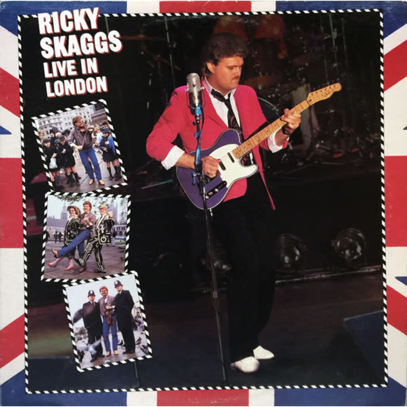 Ricky Skaggs Ricky Skaggs – Live In London (VG, 1985, LP, 	Epic – FE 40103)