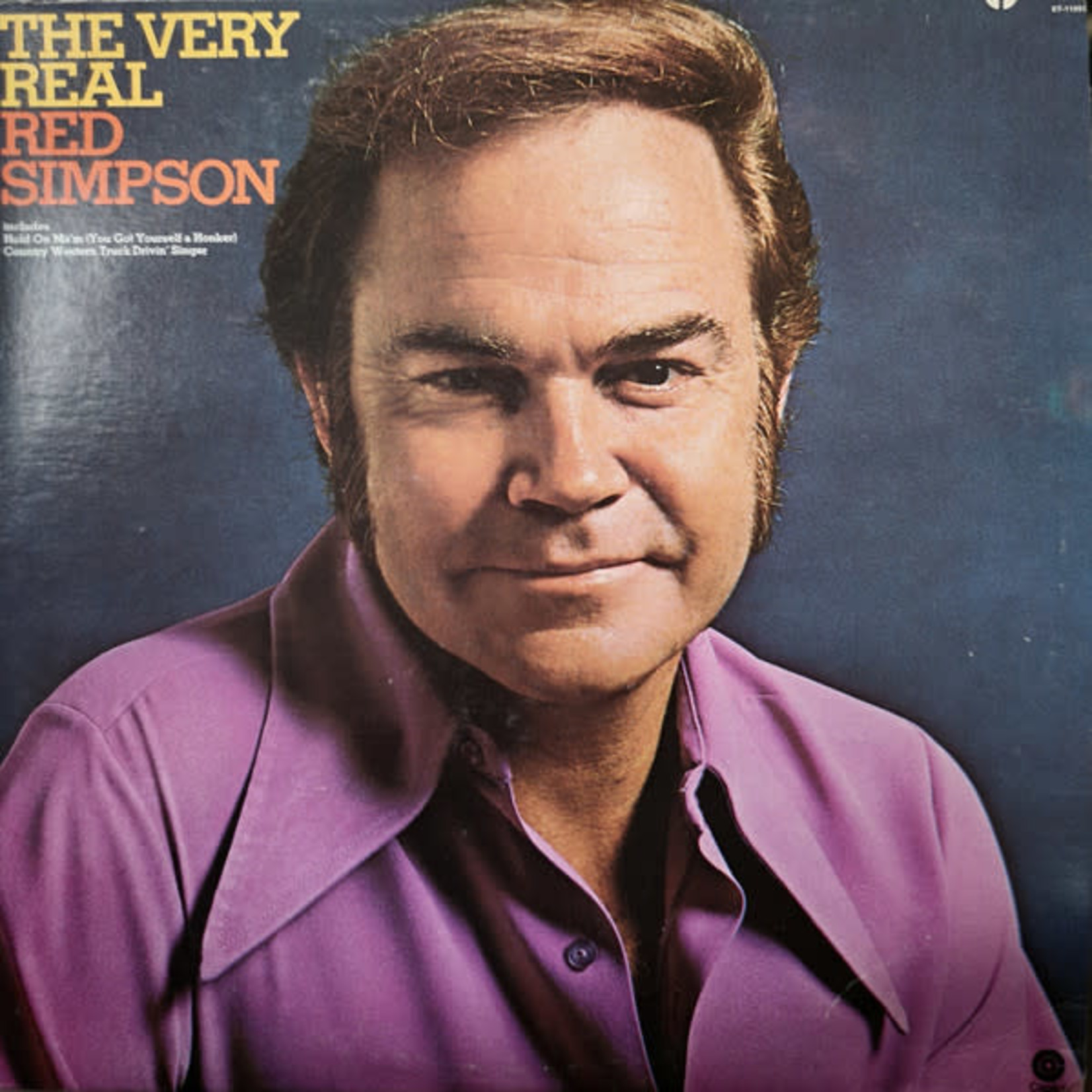 Red Simpson Red Simpson – The Very Real Red Simpson (VG, 1972, LP, Capitol Records – ST-11093, Canada) DSG