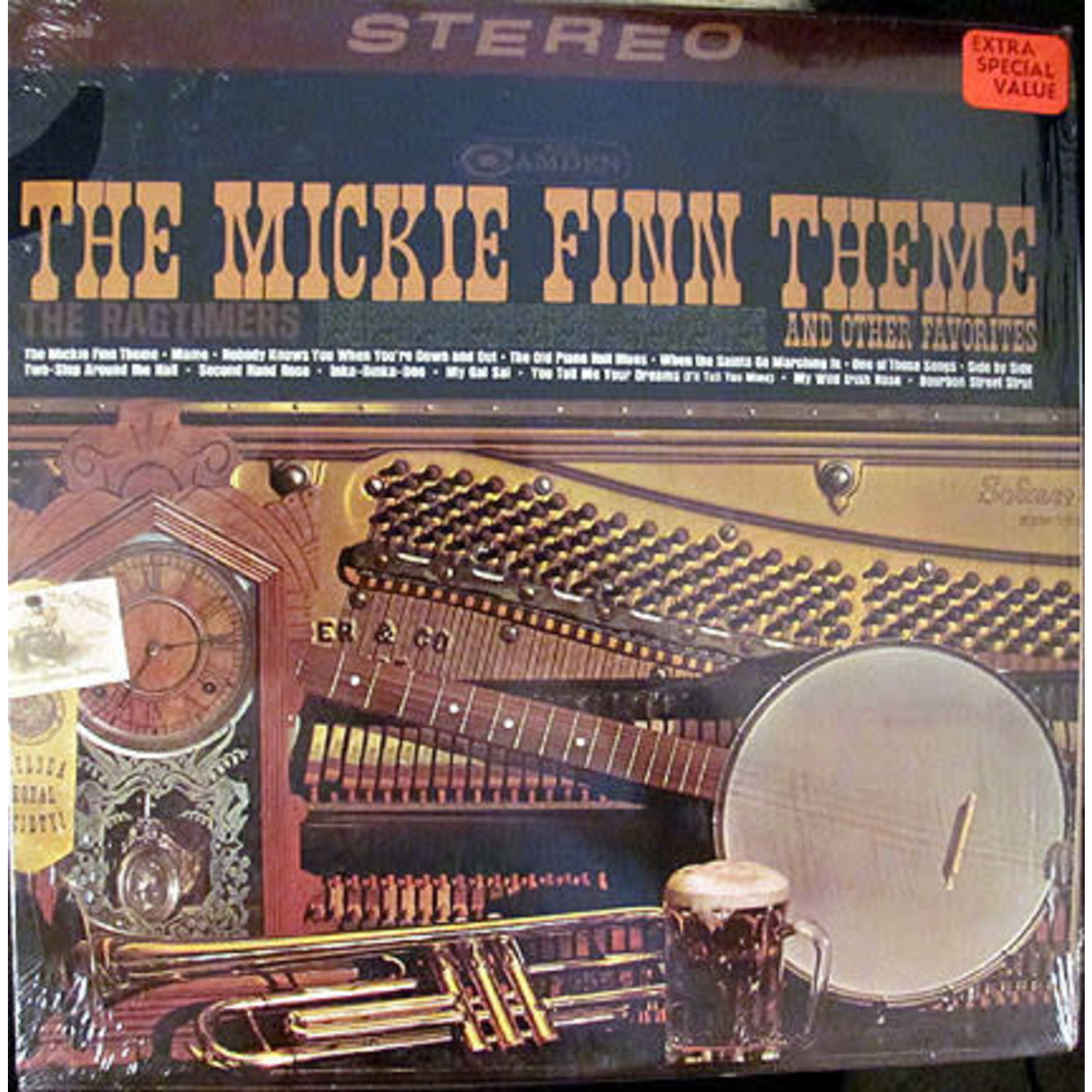 The Ragtimers The Ragtimers – The Mickie Finn Theme And Other Favorites (VG)