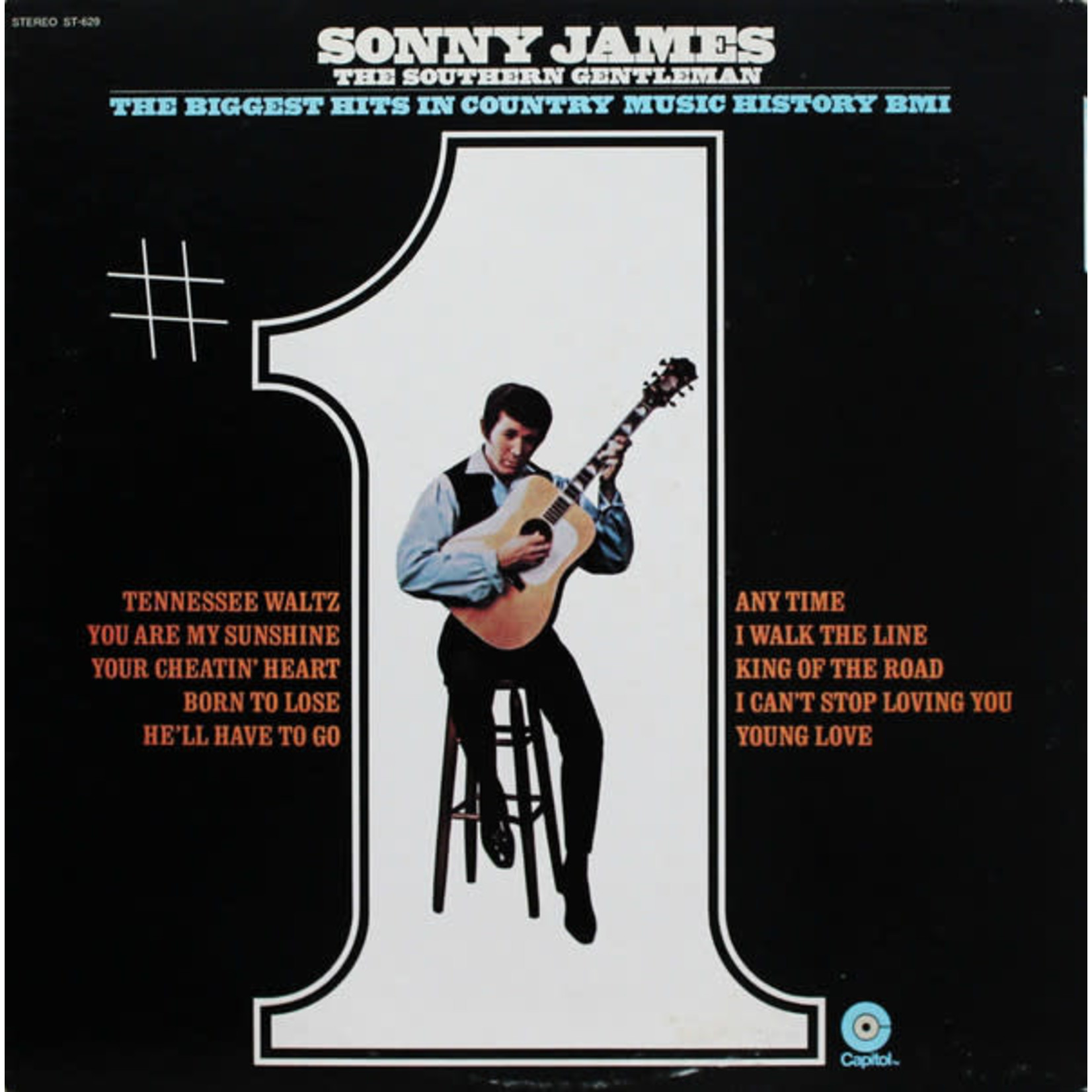 Sonny James Sonny James – #1 (The Biggest Hits In Country Music History BMI) (VG)