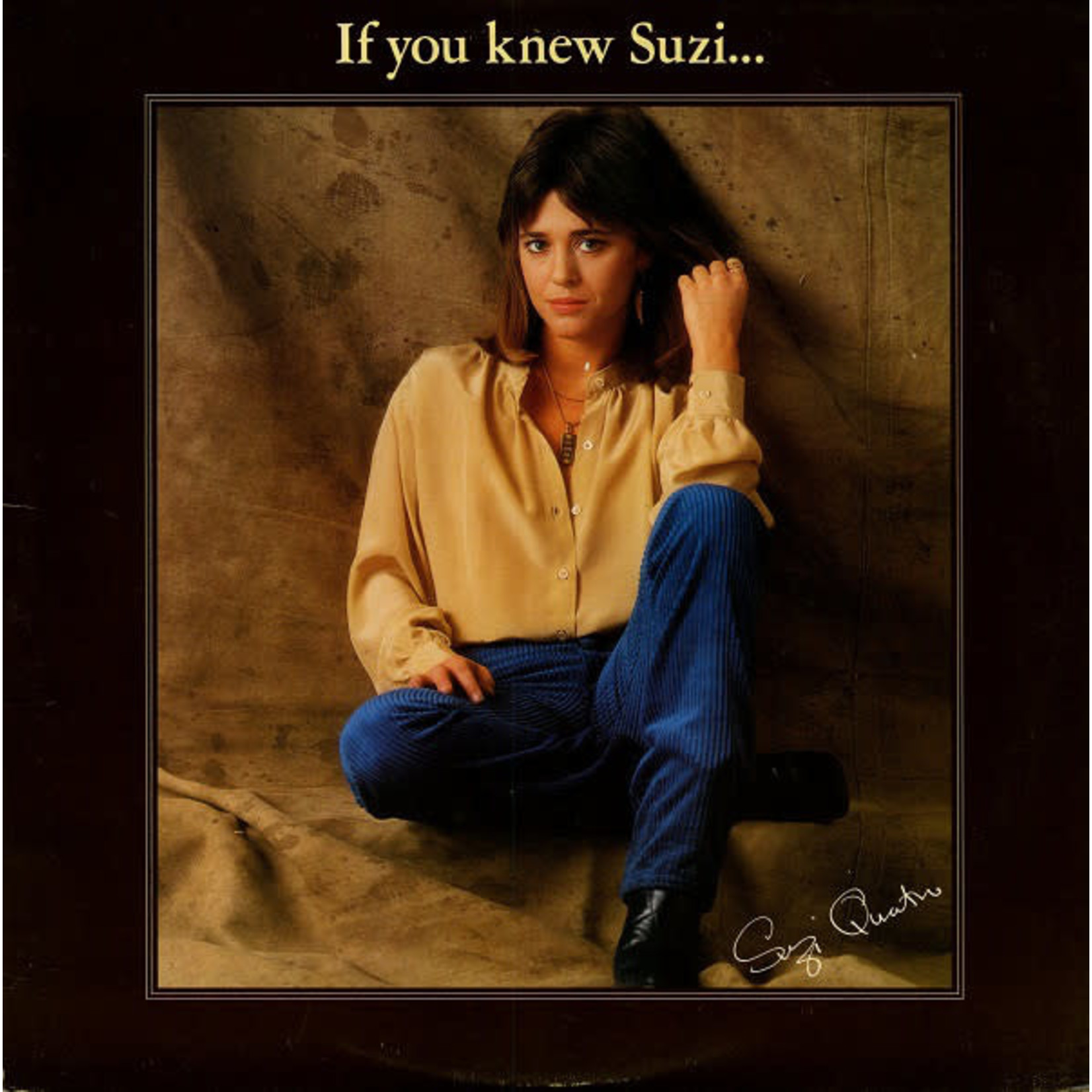Suzi Quatro Suzi Quatro – If You Knew Suzi... (VG, 1979, LP, RSO – RS-1-3044, Canada)