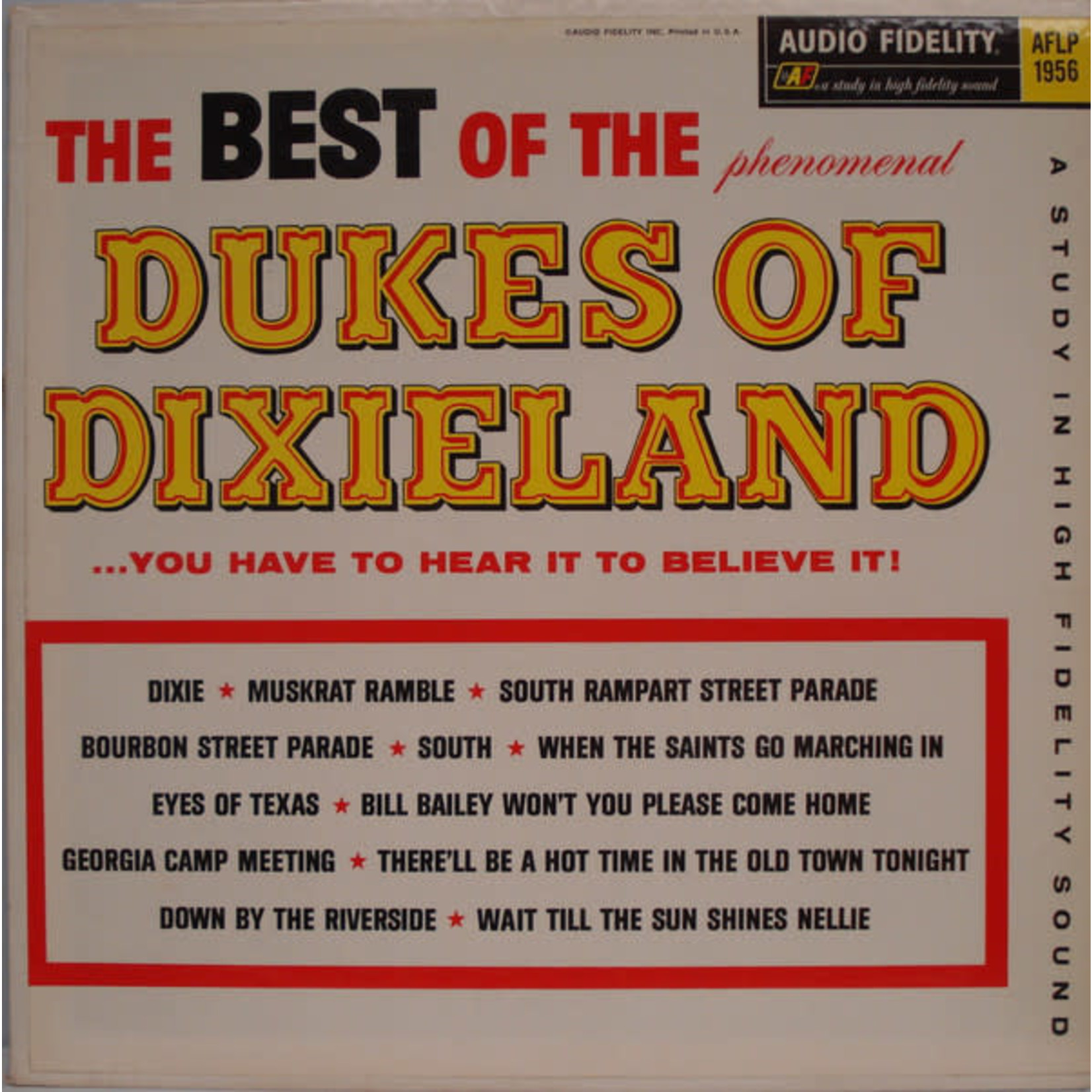 Dukes of Dixieland The Dukes Of Dixieland – The Best Of The Dukes Of Dixieland (VG, 1961, LP, Audio Fidelity – AFLP 1956)