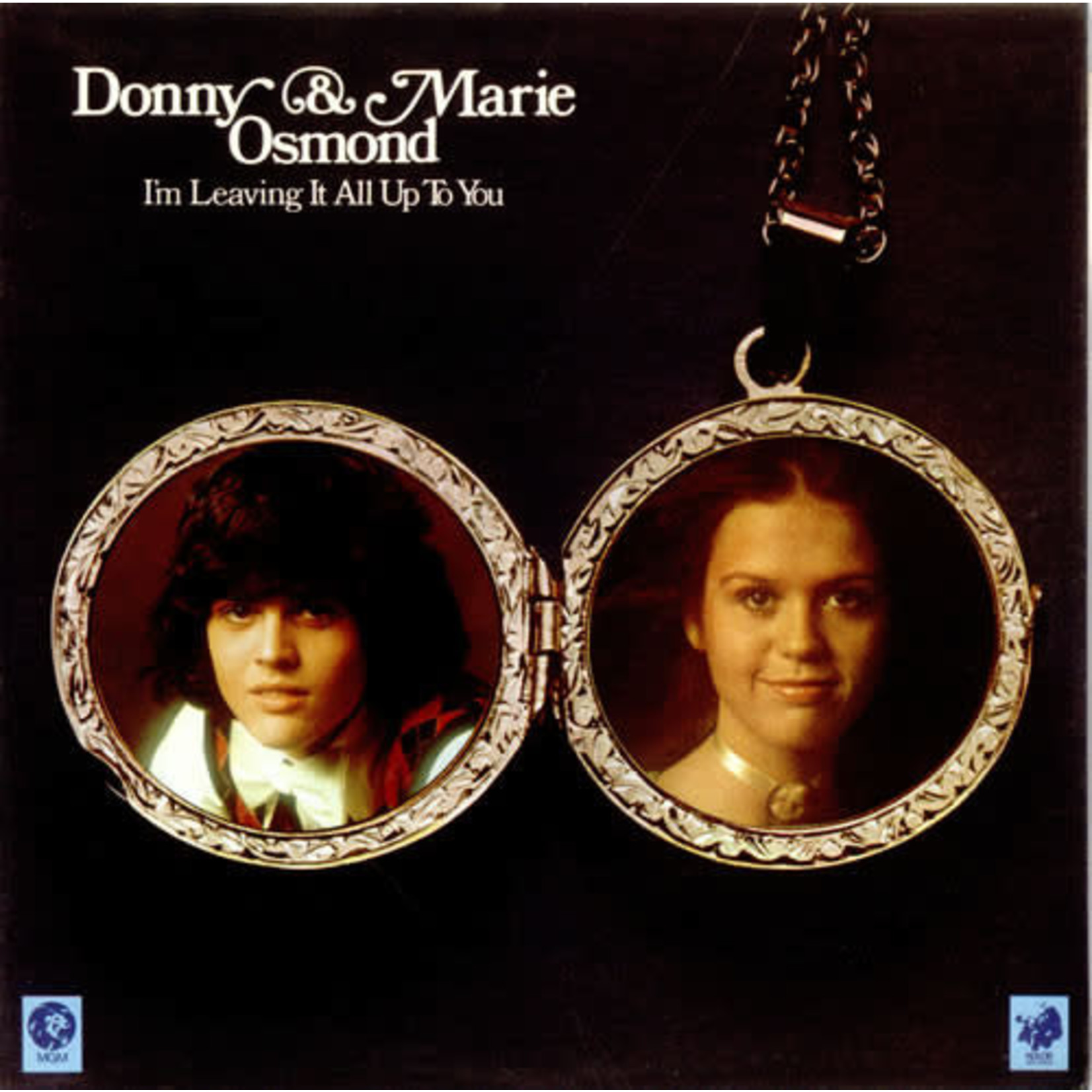 Donny & Marie Osmond Donny & Marie Osmond – I'm Leaving It All Up To You (VG, 1974, LP, MGM / Kolob Records – SE 4968, Canada)