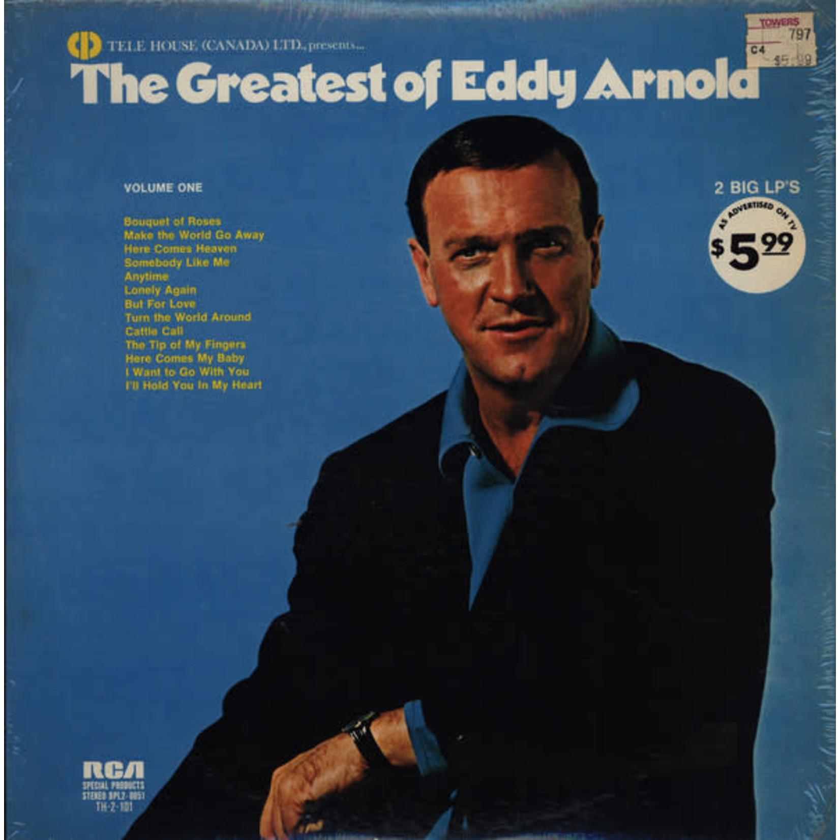Eddy Arnold Eddy Arnold – The Greatest Of Eddy Arnold (VG)