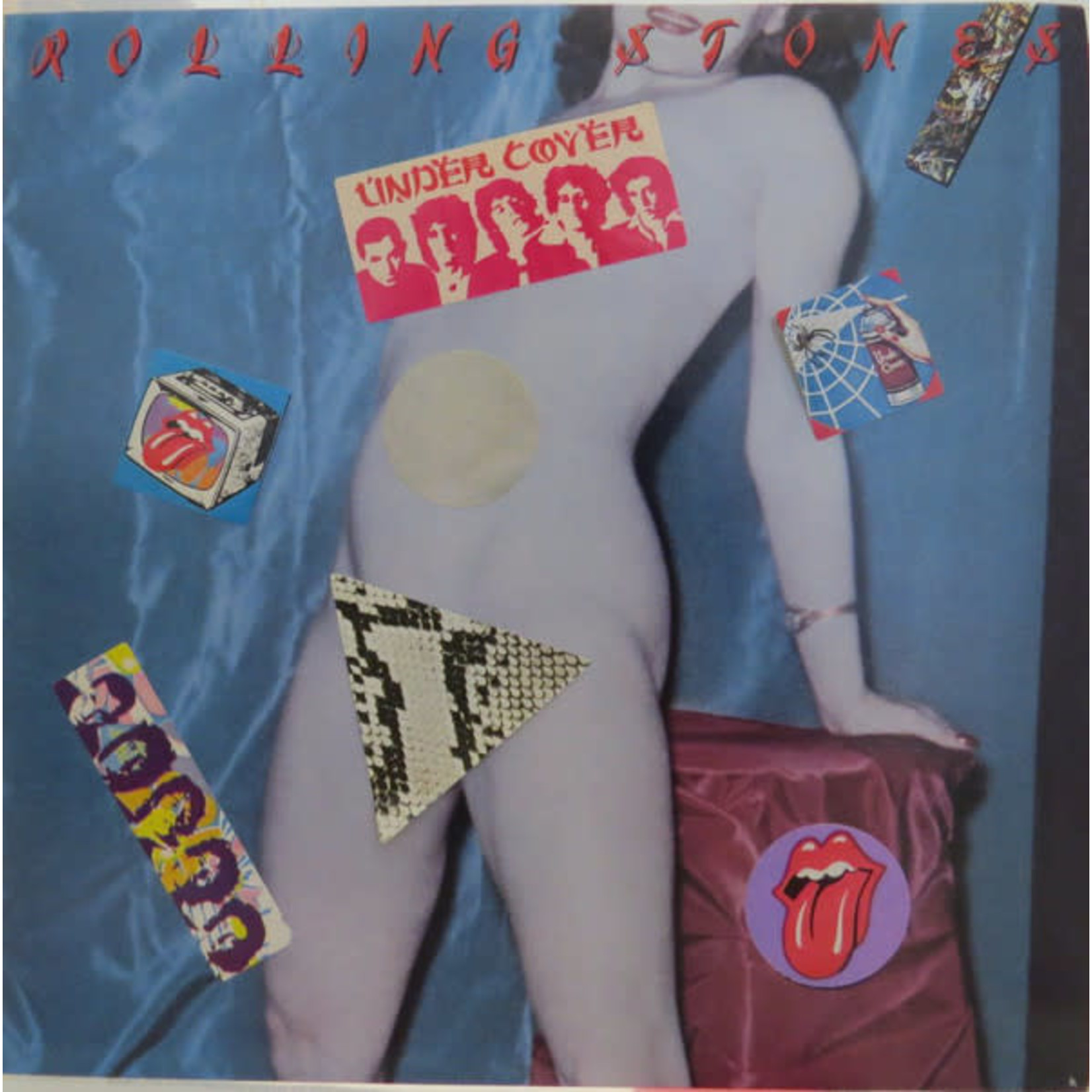 The Rolling Stones The Rolling Stones – Undercover (VG, 1983, LP, Peel-out Stickers 7/7 Intact, 79 01201)