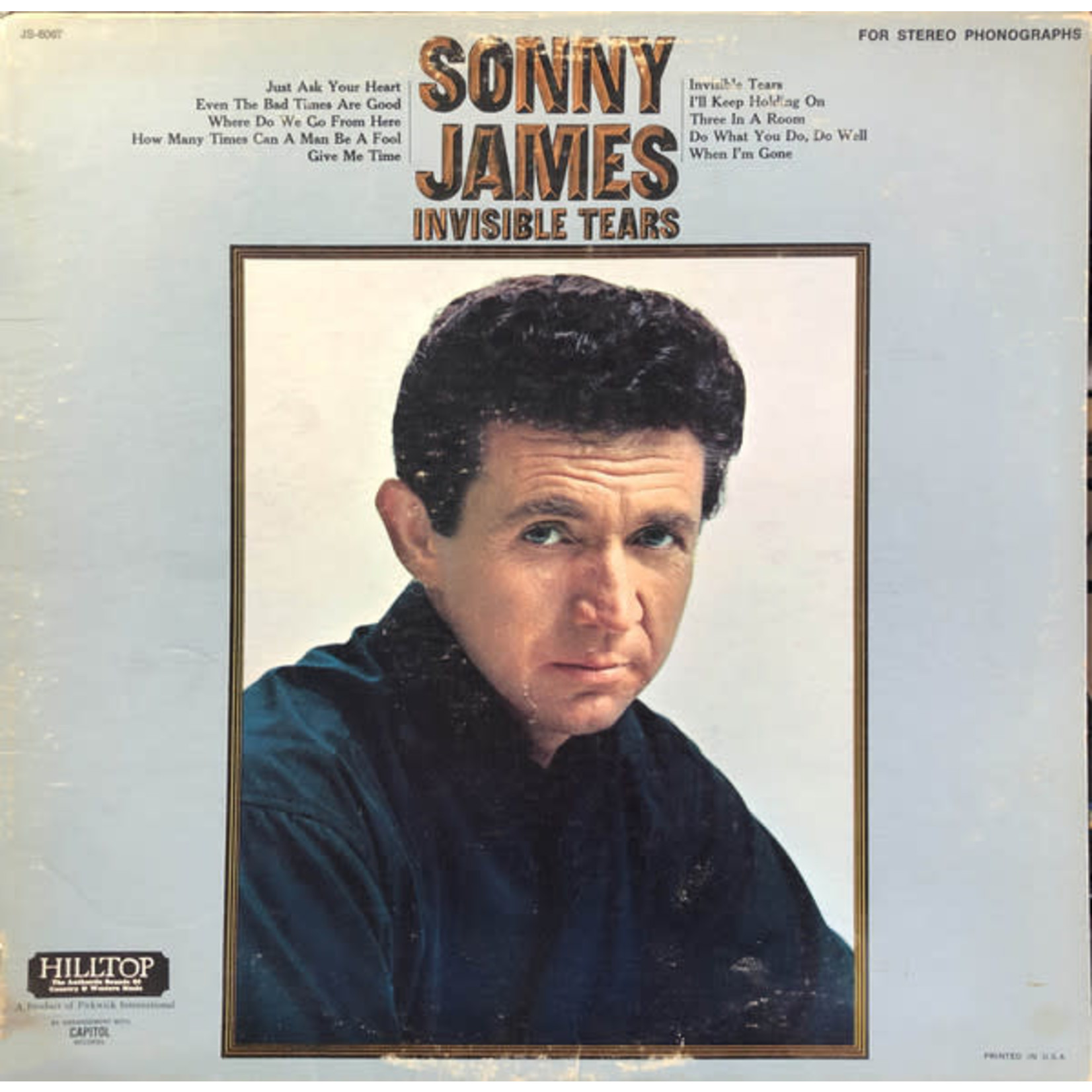Sonny James Sonny James – Invisible Tears (VG)