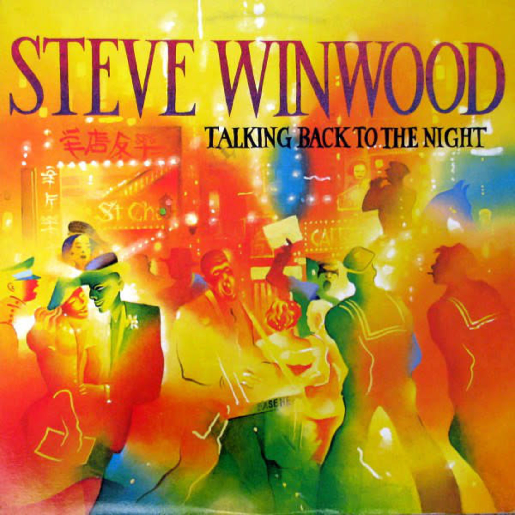 Steve Winwood Steve Winwood – Talking Back To The Night (VG, 1982, LP, Island Records – XILP 9777, Canada)