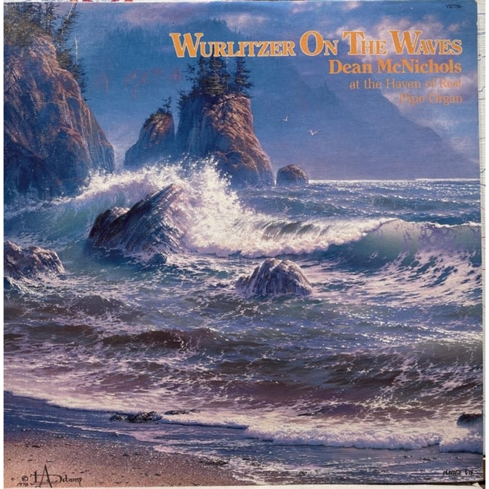 Dean McNichols Dean McNichols – Wurlitzer On The Waves (VG, 1983, LP, Image VII – VII7786)