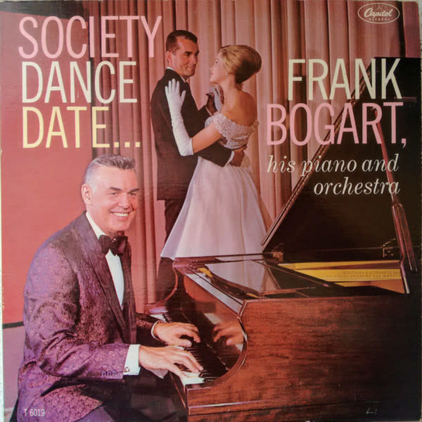 Frank Bogart Frank Bogart, His Piano And Orchestra ‎– Society Dance Date... (G)