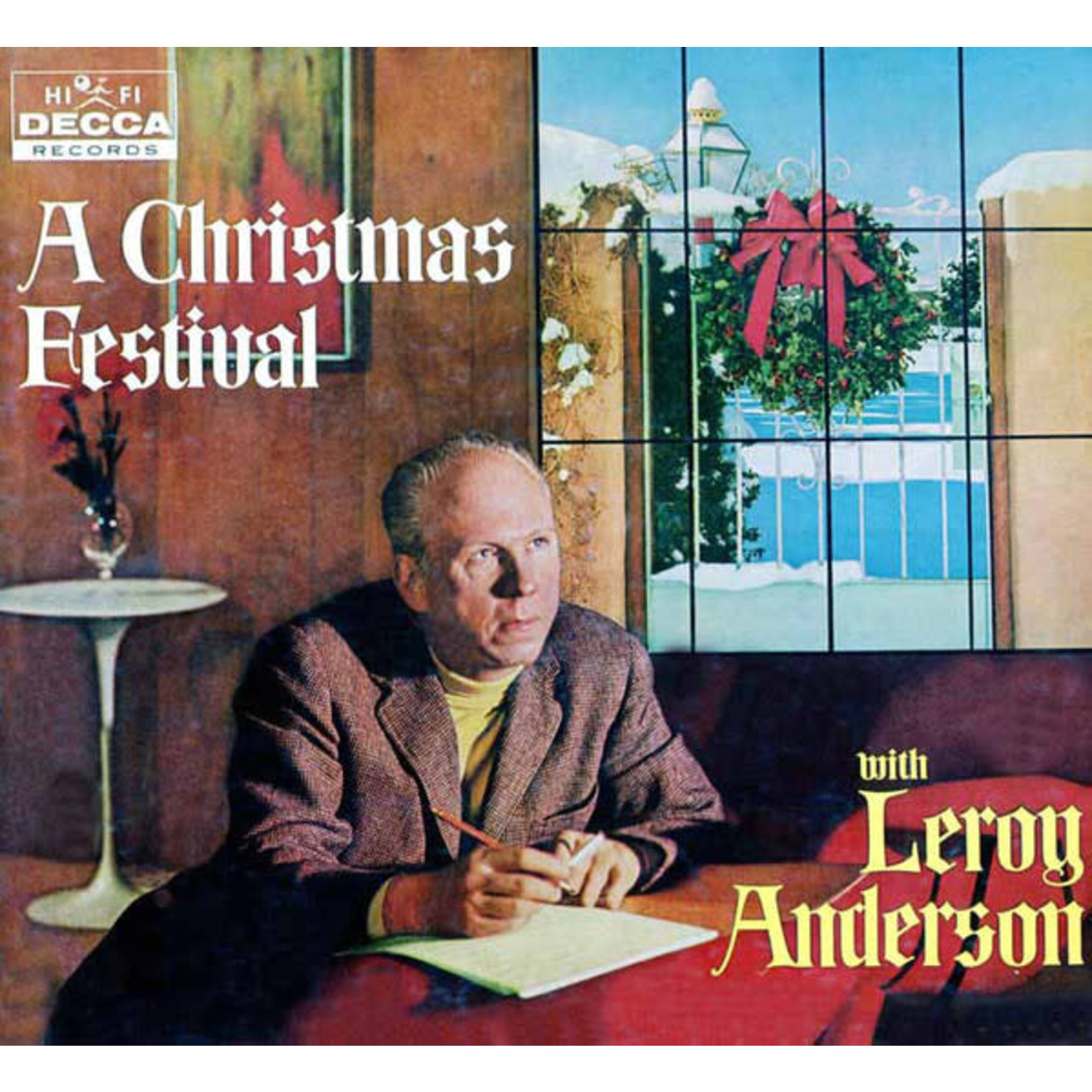 Leroy Anderson And His Orchestra – A Christmas Festival (G, 1959, LP, Decca – DL 8925, Canada)