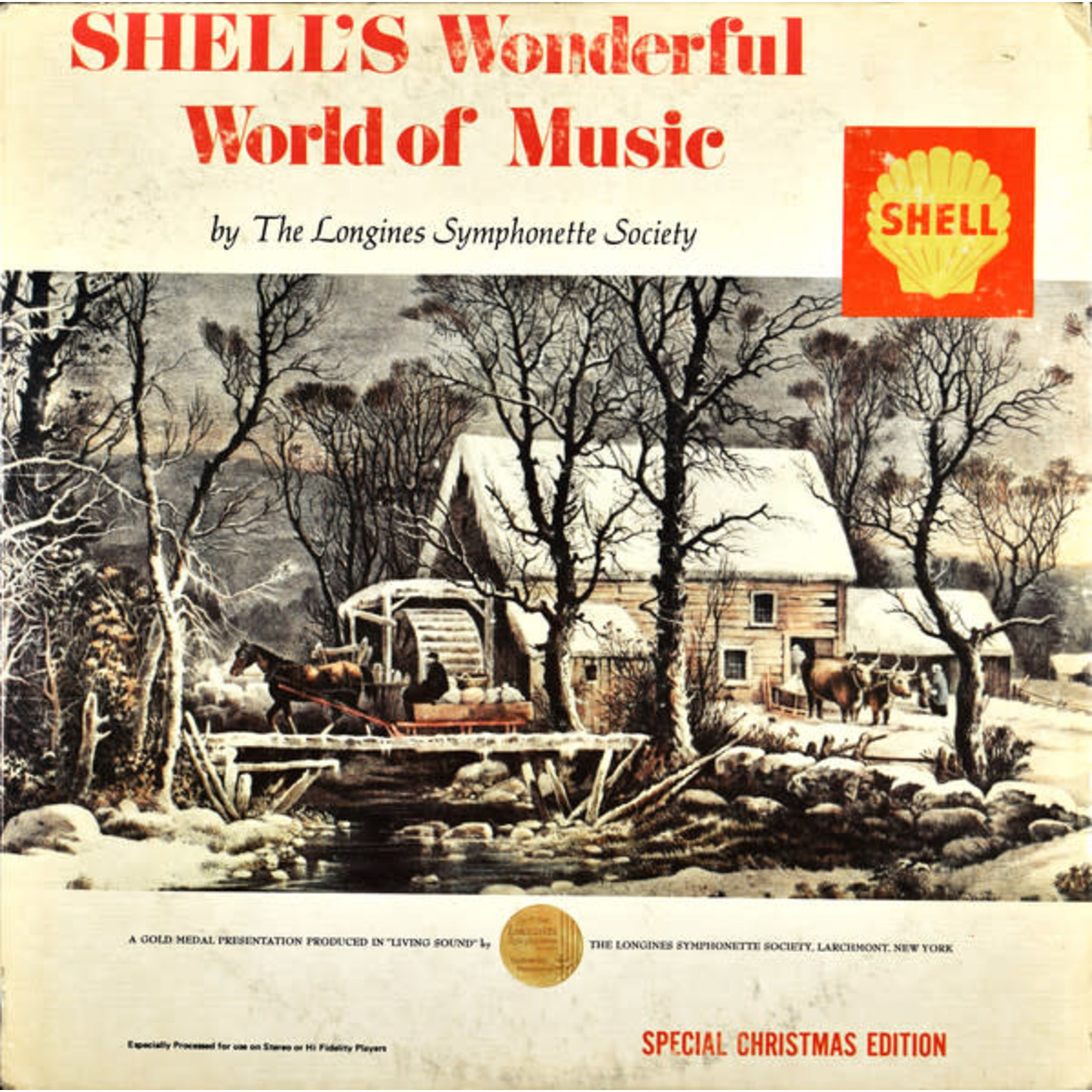 The Longines Symphonette – Shell's Wonderful World Of Music - Special Christmas Edition (G)