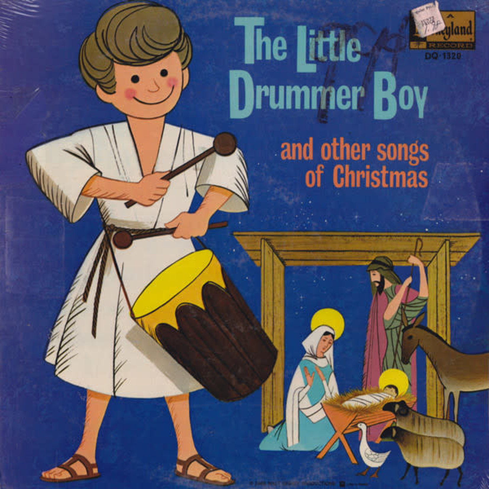 Disney Disneyland Boys Choir  – (VG) The Little Drummer Boy And Other Songs Of Christmas (1968, LP, Disneyland DQ-1320)