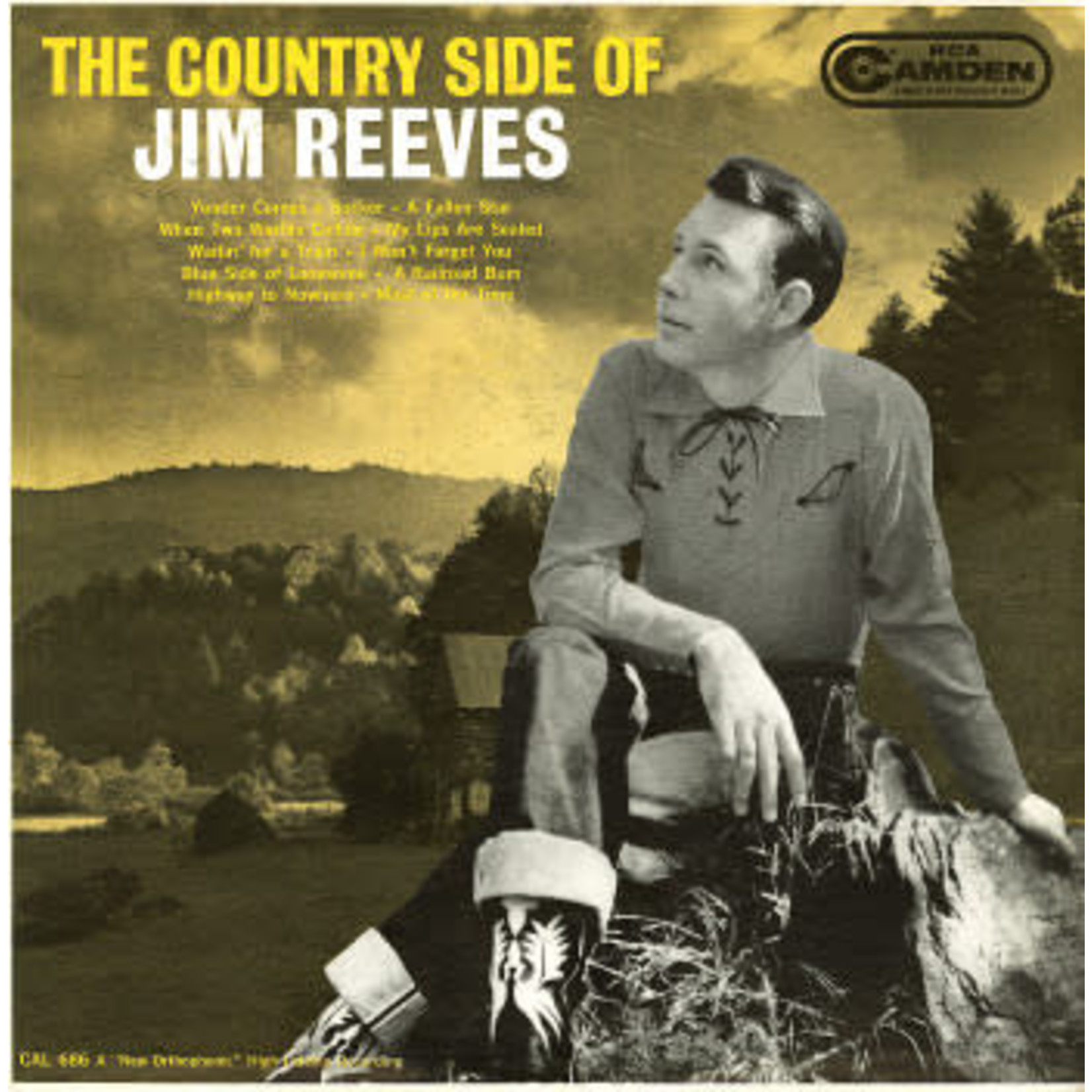 Jim Reeves Jim Reeves – The Country Side Of Jim Reeves (G, 1962, LP, RCA Camden – CAL 686, Canada)