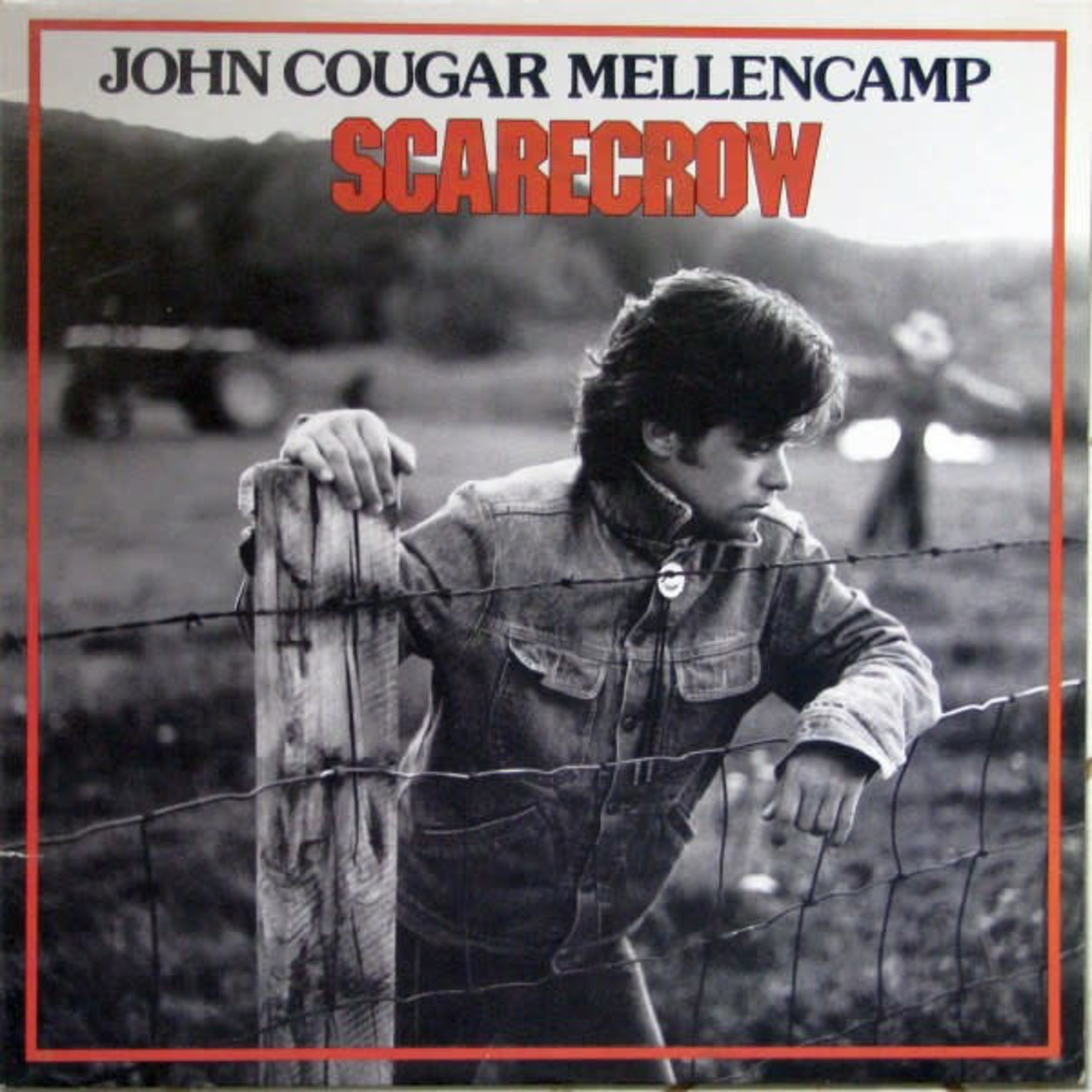 John Cougar Mellencamp John Cougar Mellencamp – Scarecrow (NM, original shrinkwrap, 1985, LP, Riva – RVLS 7505, Canada)